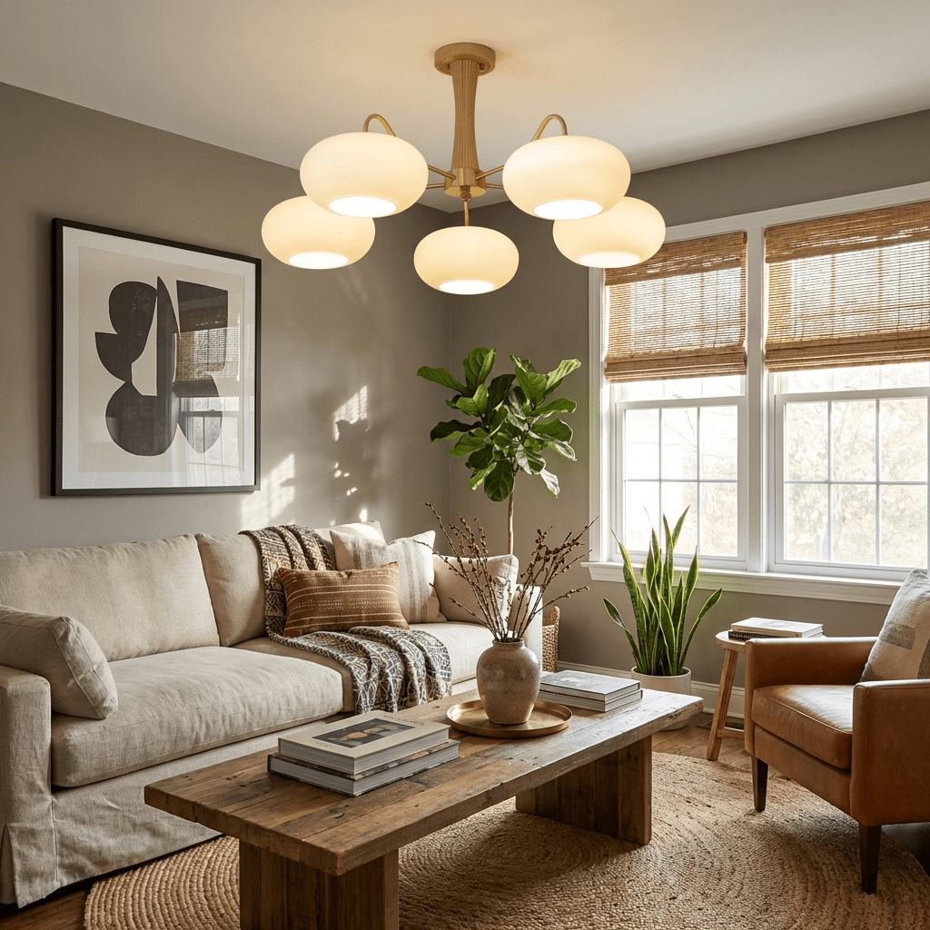 Foxve Persimmon Ceiling Light