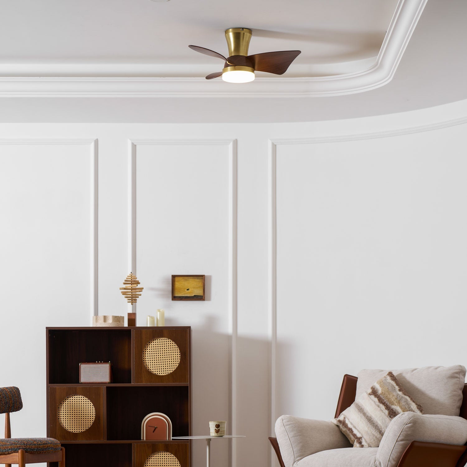Elia LED Ceiling Fan Light