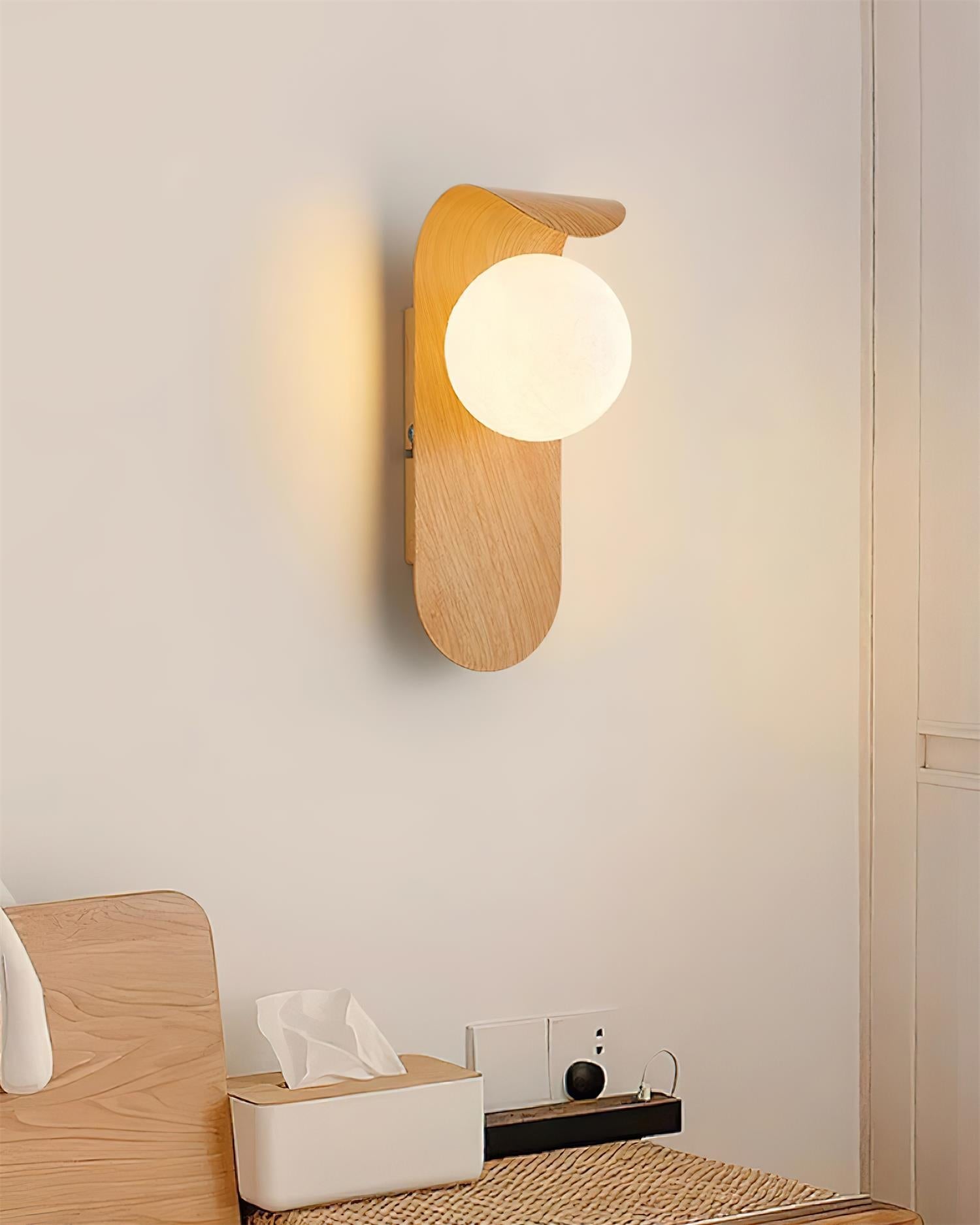Axes Plug In Wall Light