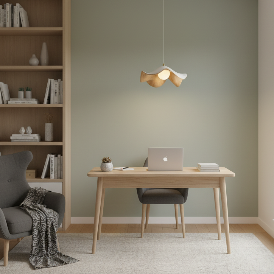 Zane Lotus Plug In Pendant Light