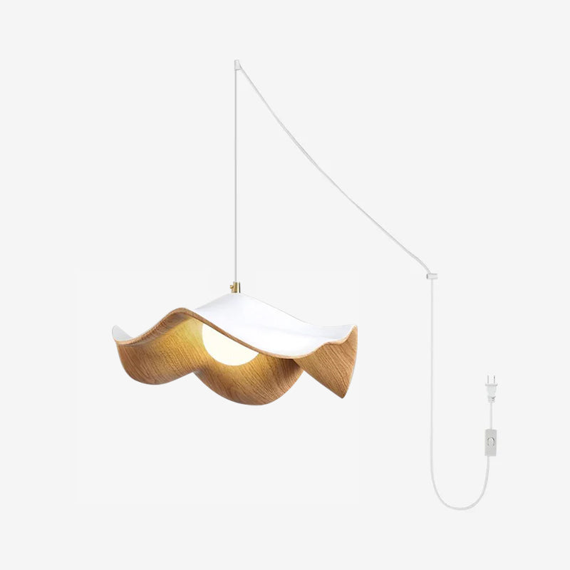 Zane Lotus Plug In Pendant Light