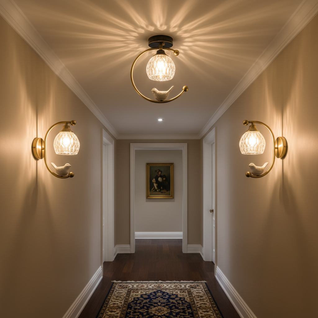 Bayais Bird Ceiling Light