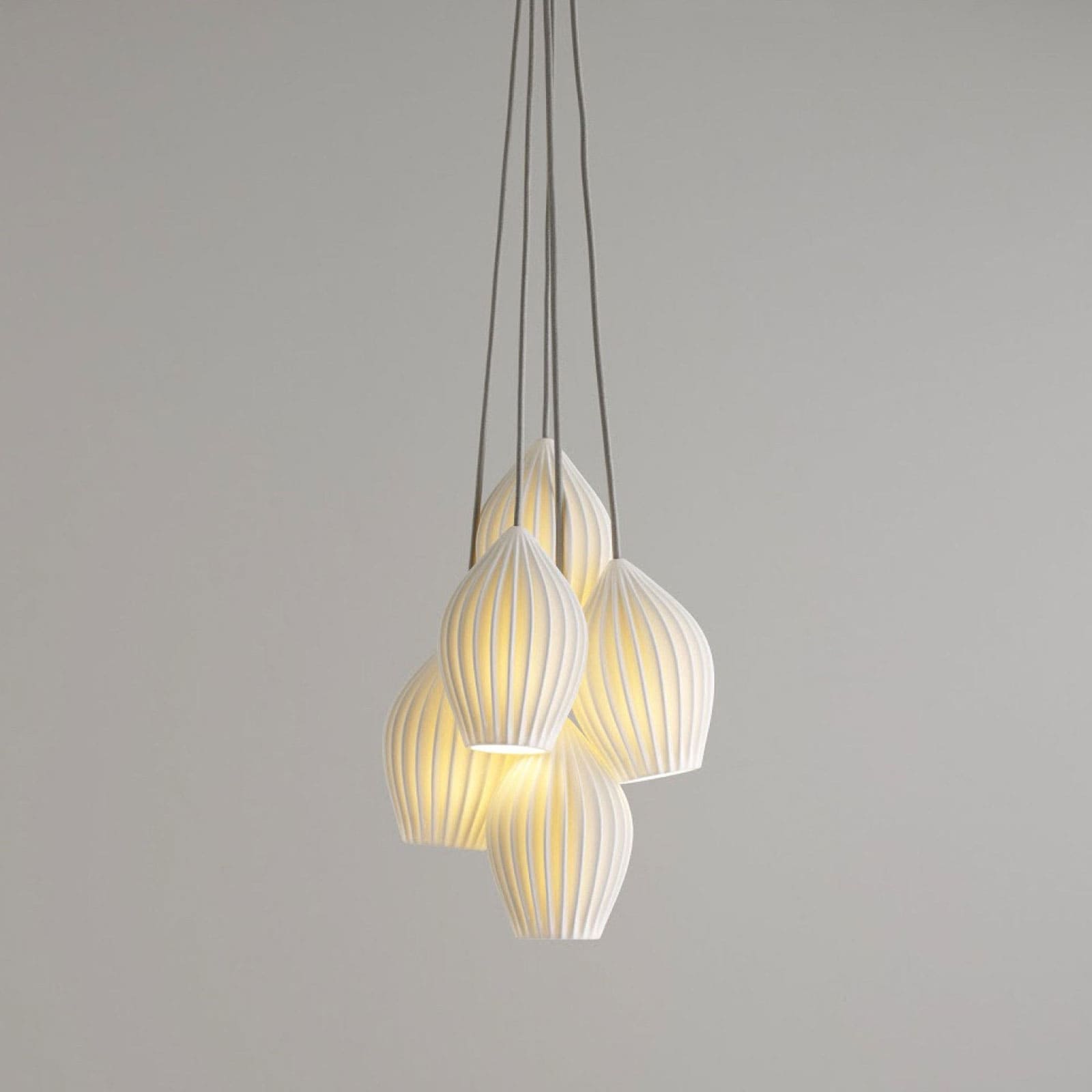Torri Ribbed Pendant Light