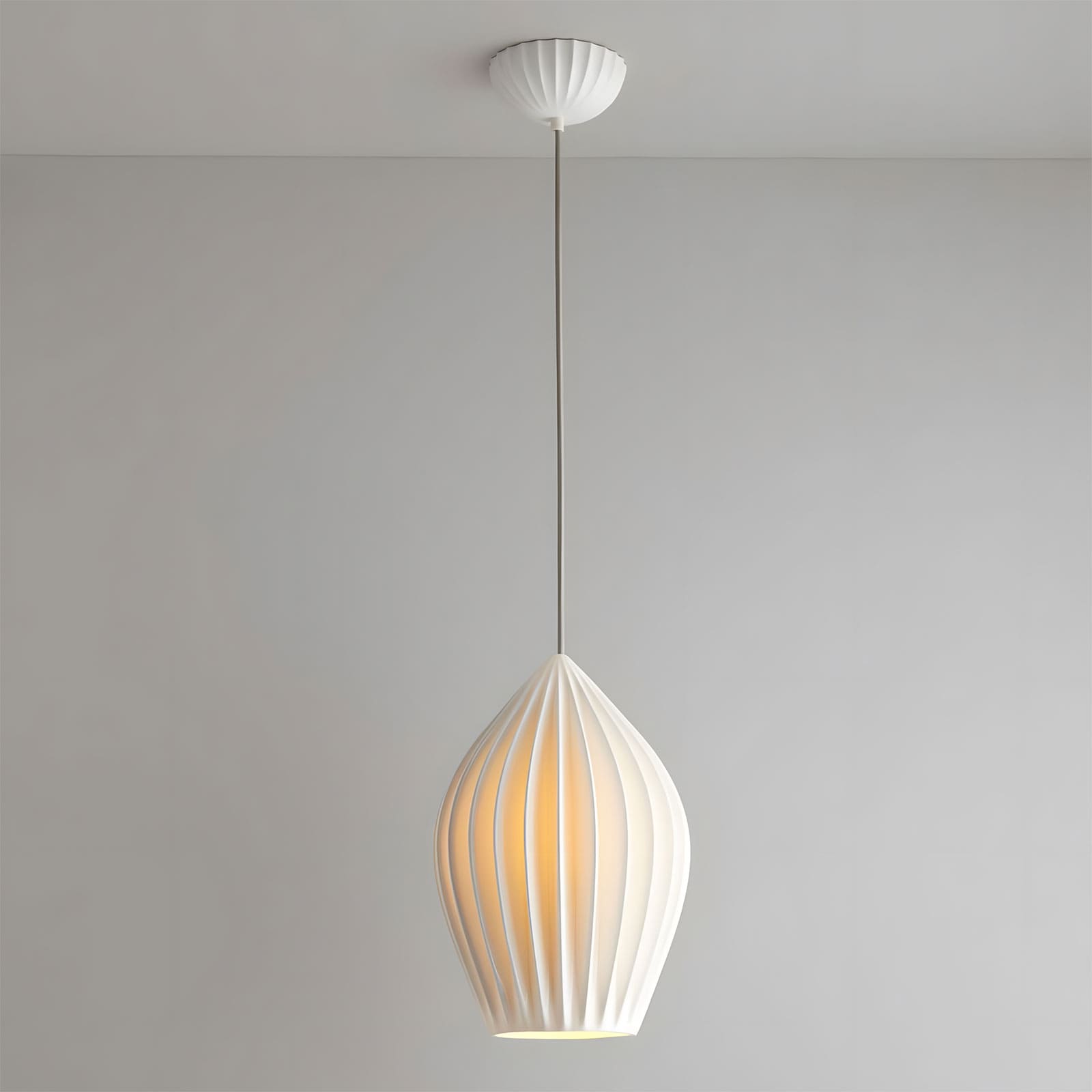 Torri Ribbed Pendant Light