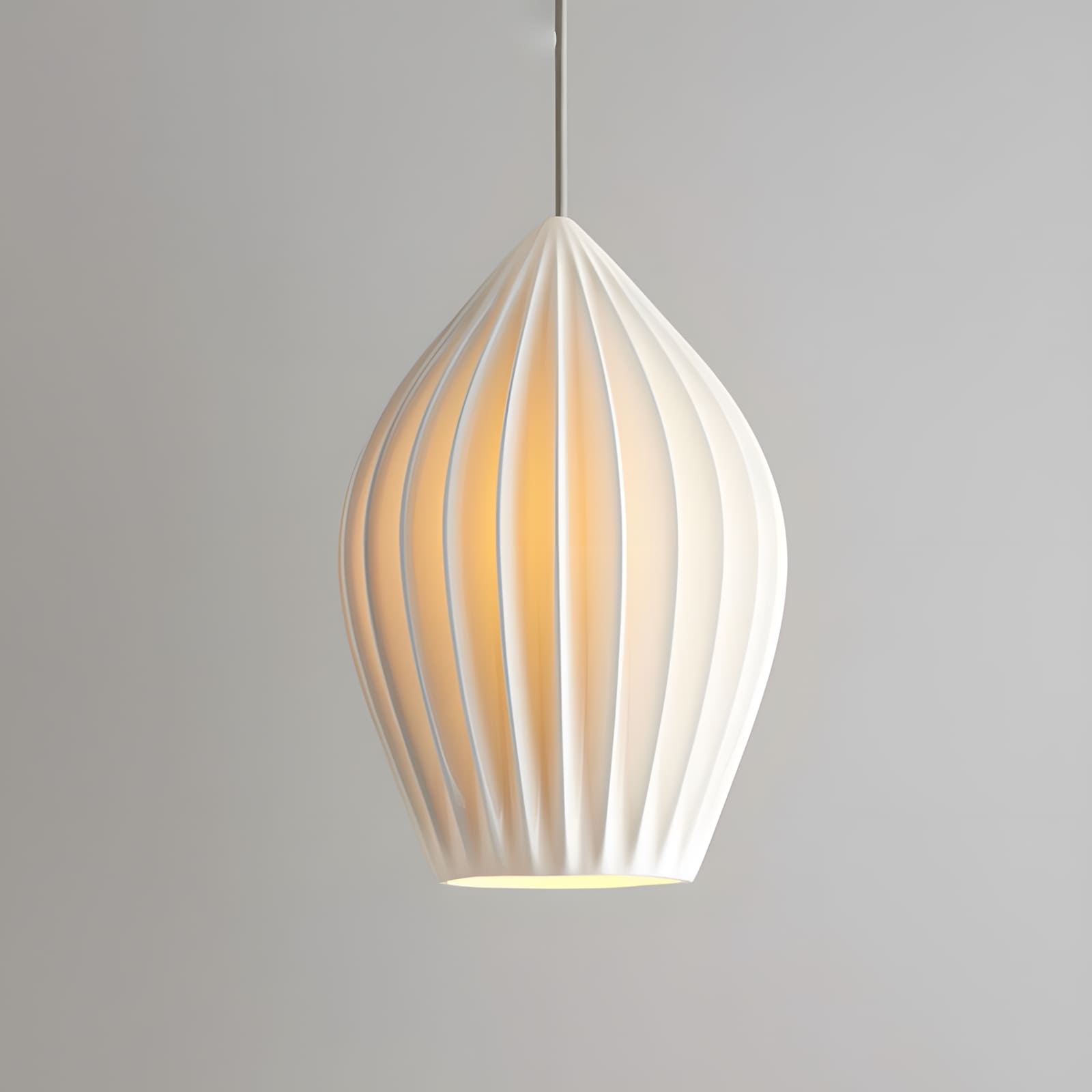 Torri Ribbed Pendant Light