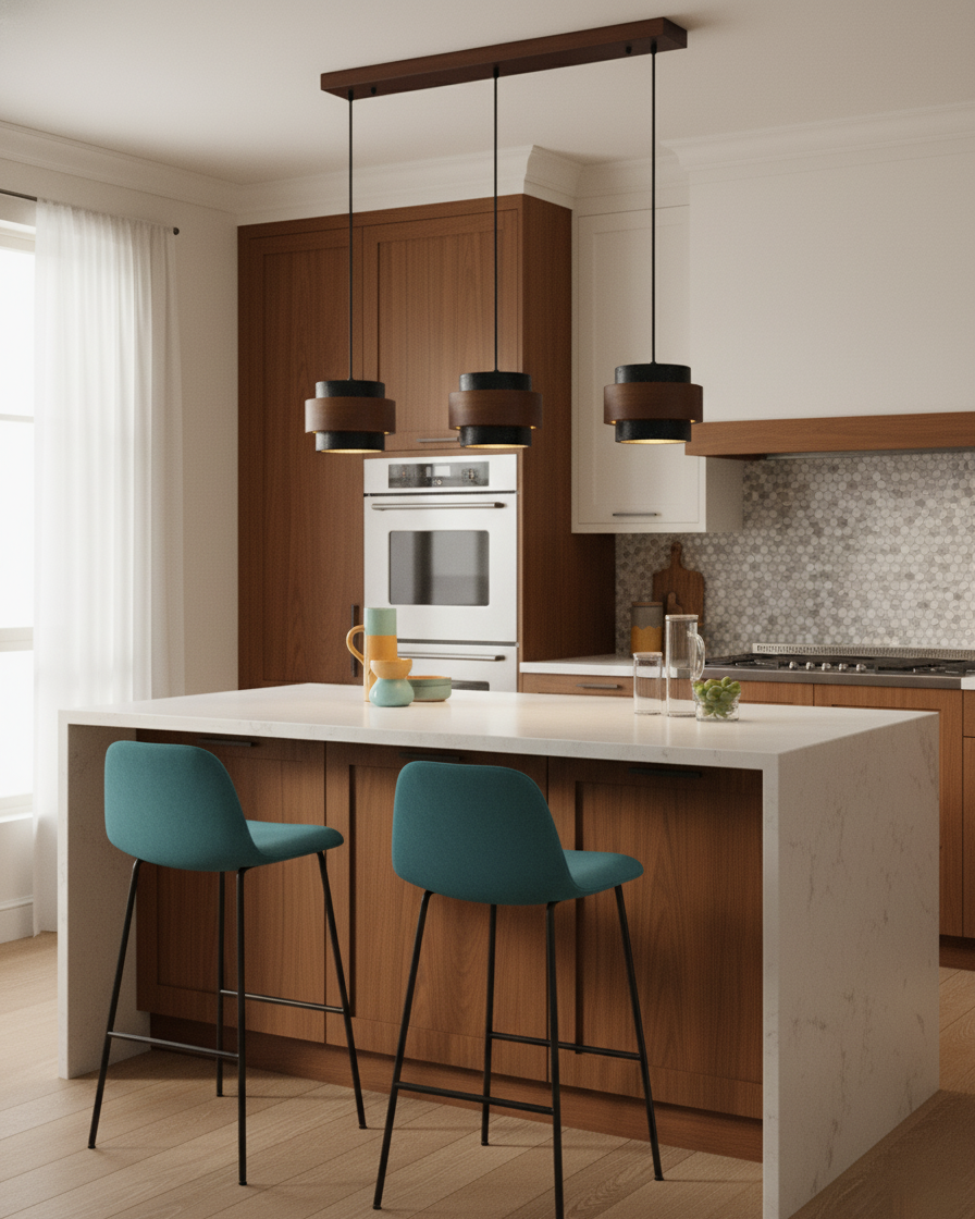 Ryvi Cylinder Pendant Light