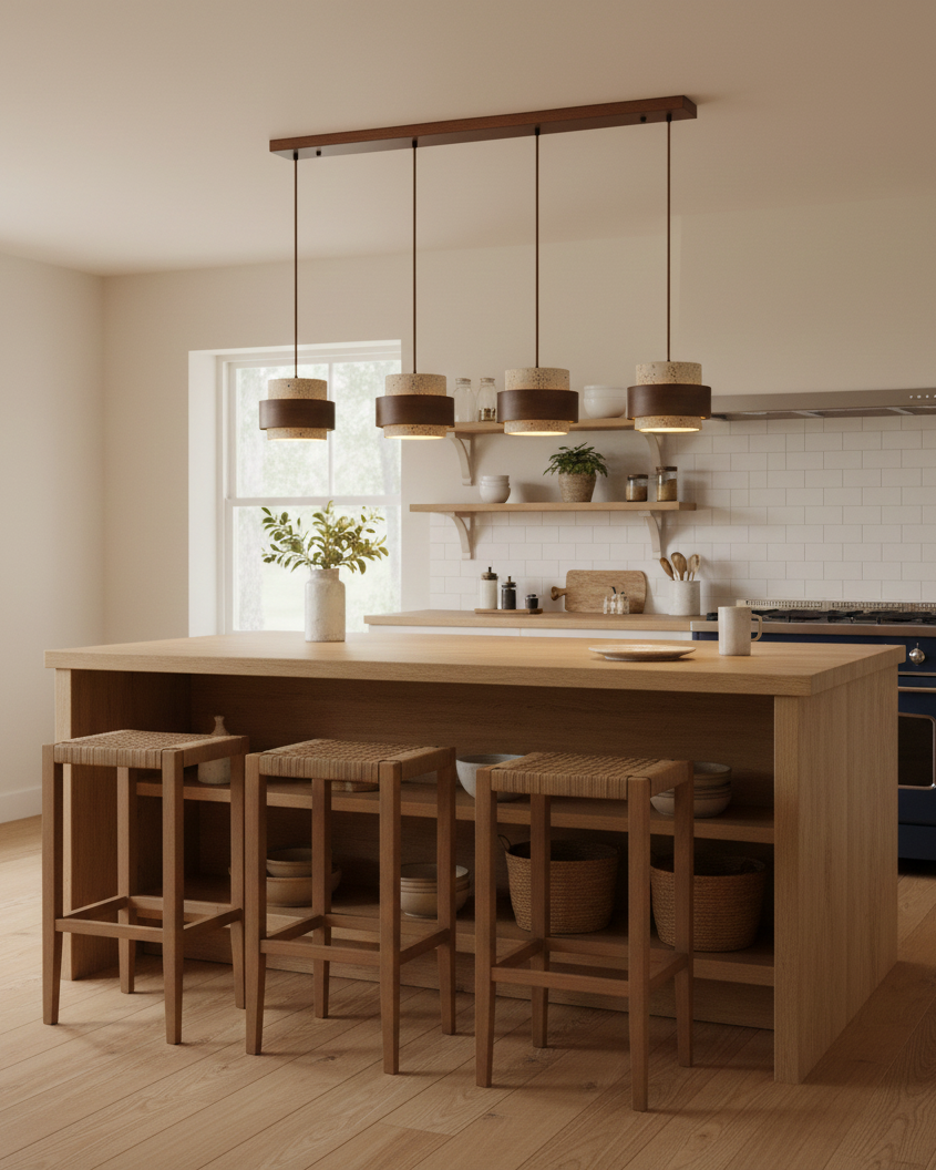 Ryvi Cylinder Pendant Light
