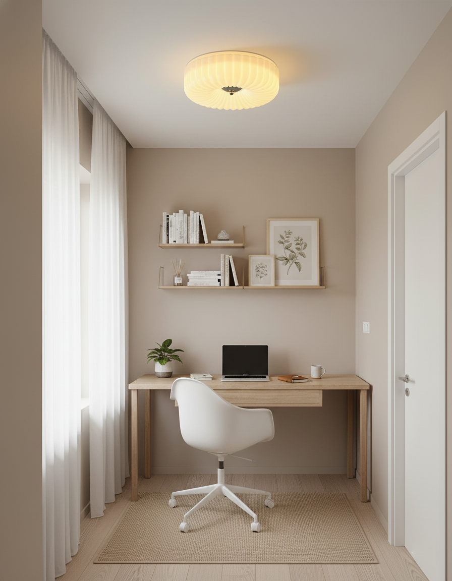 Cream Kranos Ceiling Light – detail 7