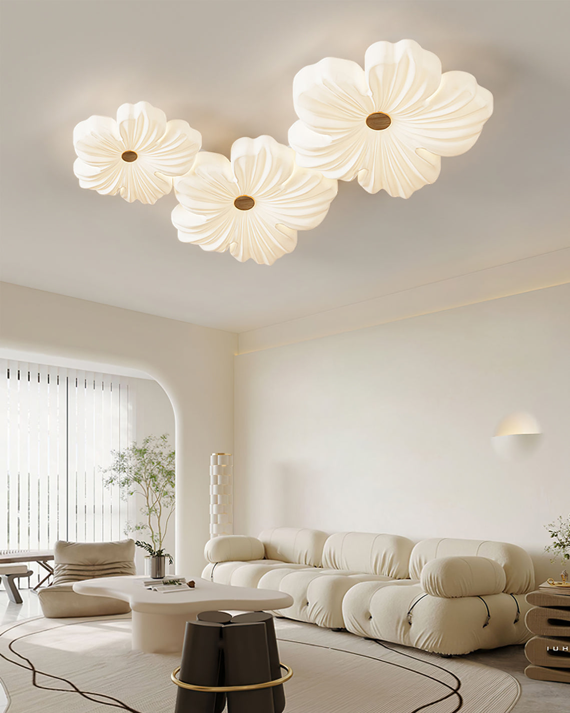 Foxlenan Flower Ceiling Light
