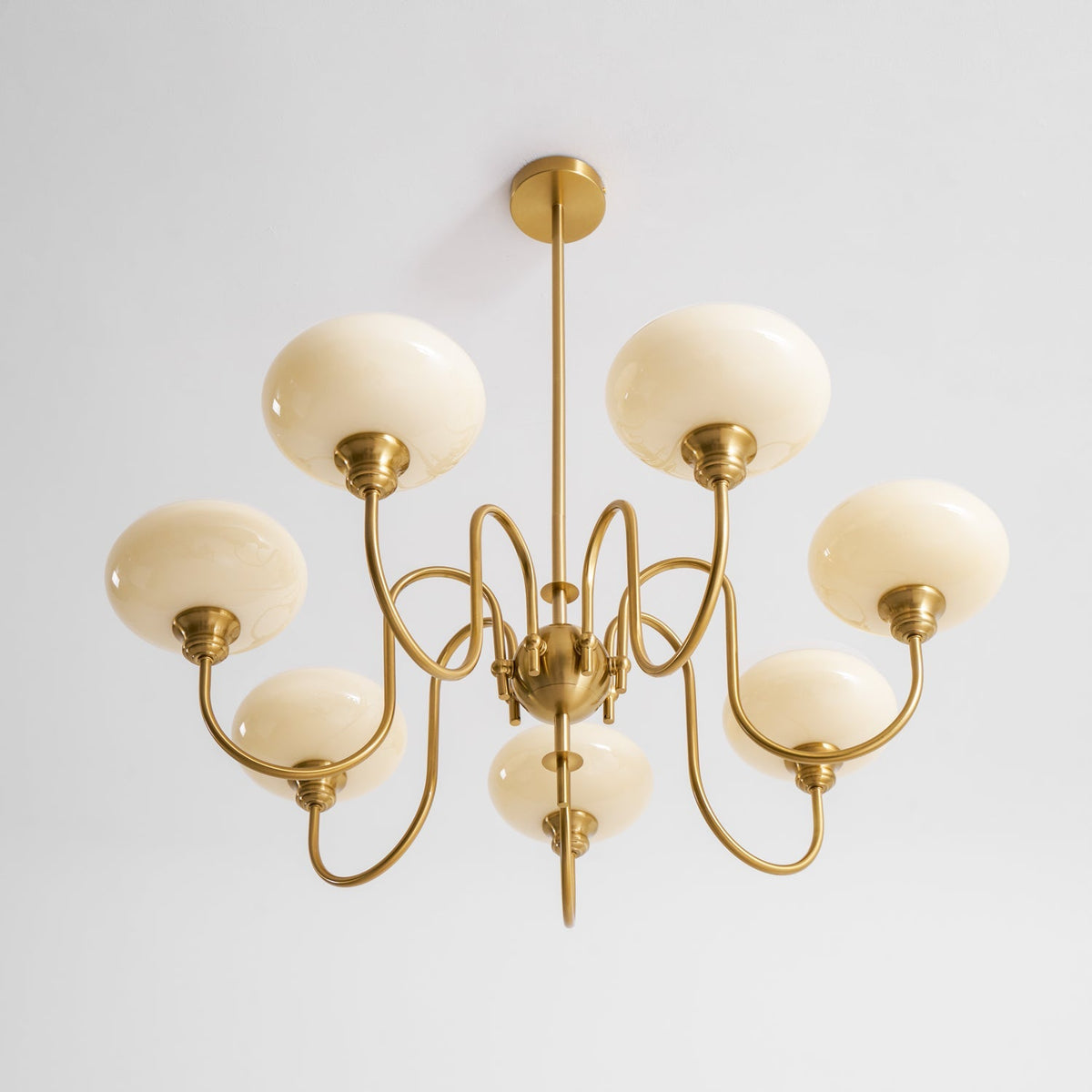 Creamy Persimmon Chandelier - Vakkerlight