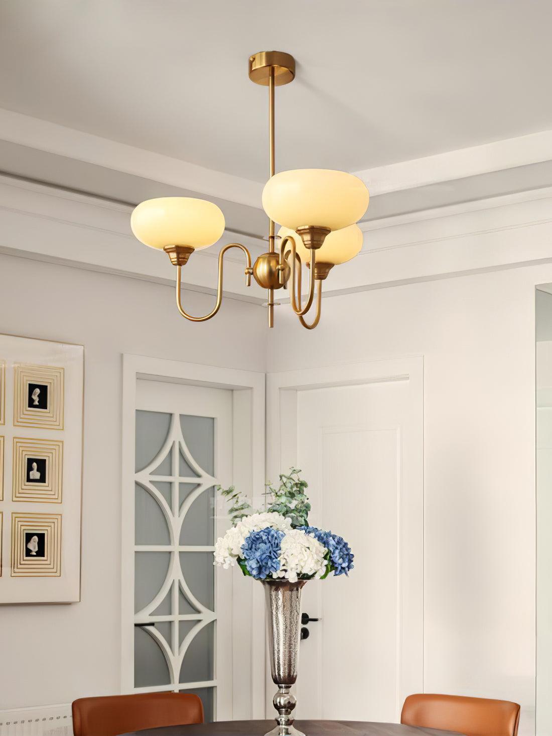 Creamy Persimmon Chandelier – detail 15