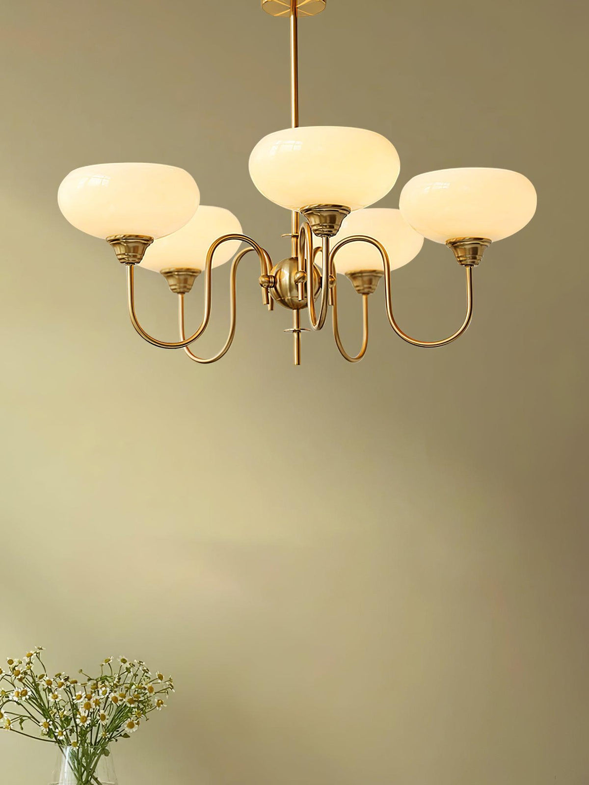 Creamy Persimmon Chandelier – detail 11