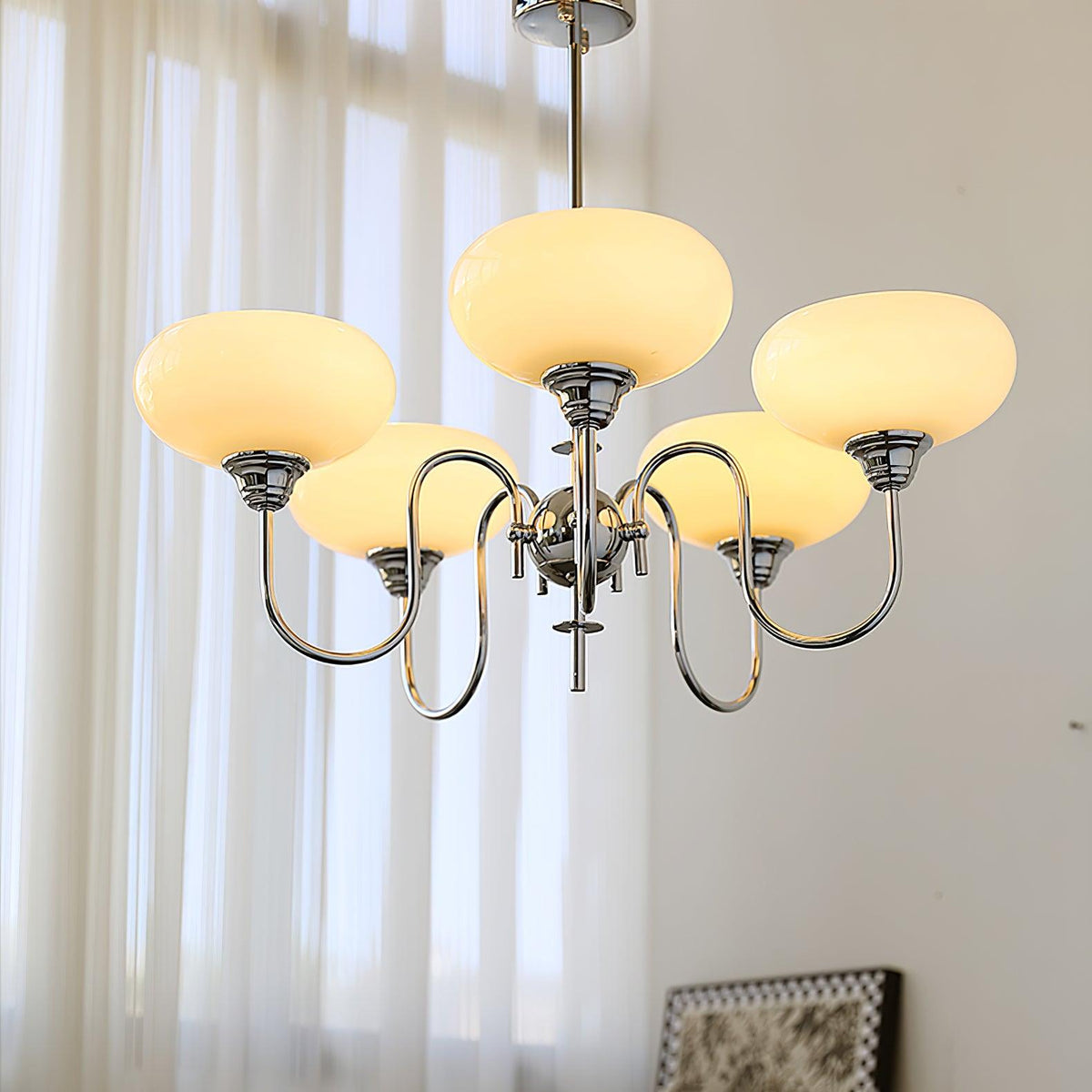 Creamy Persimmon Chandelier – detail 5