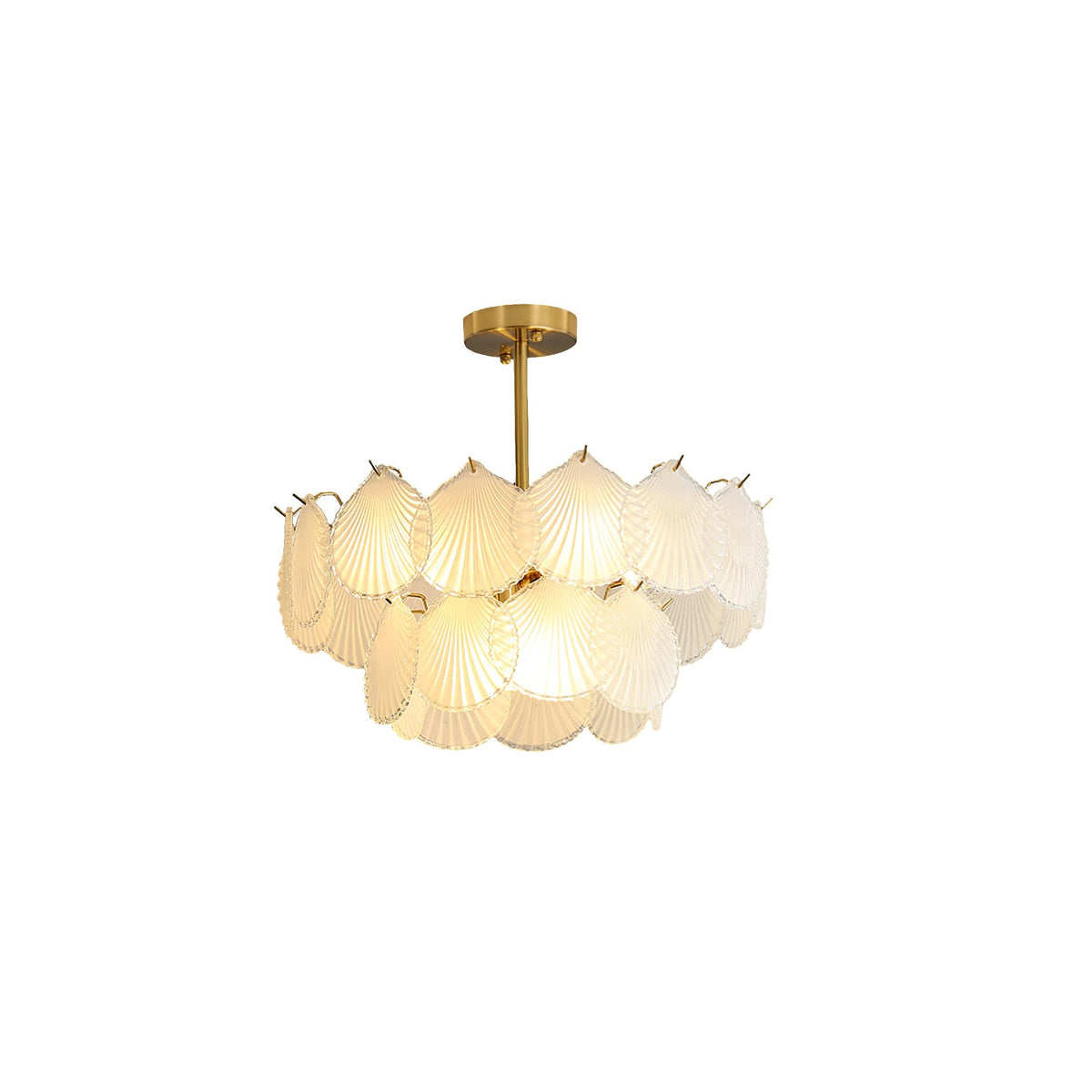Dekorfine Shell Glass Chandelier — Detail View 56