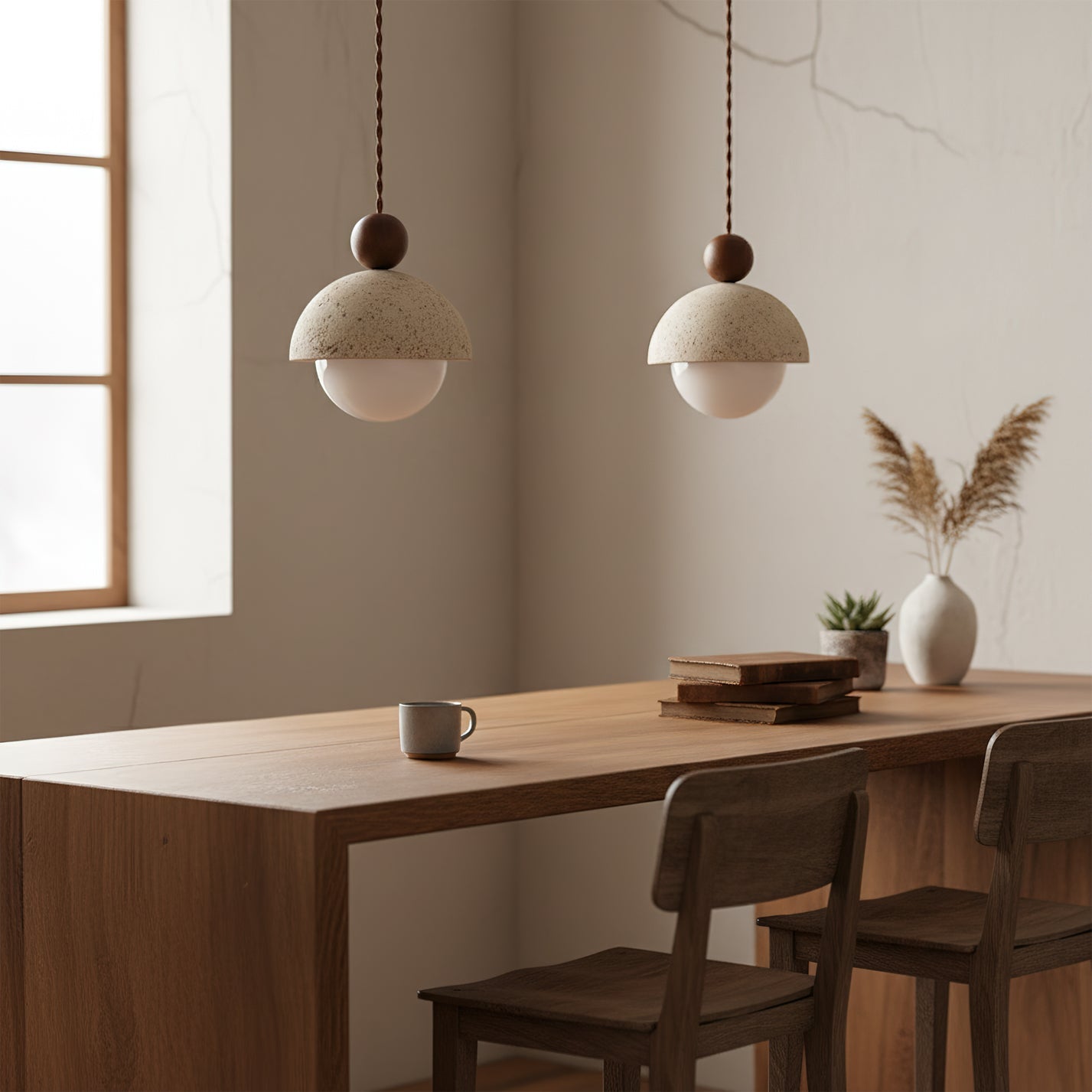 Serolen Travetine Pendant Light