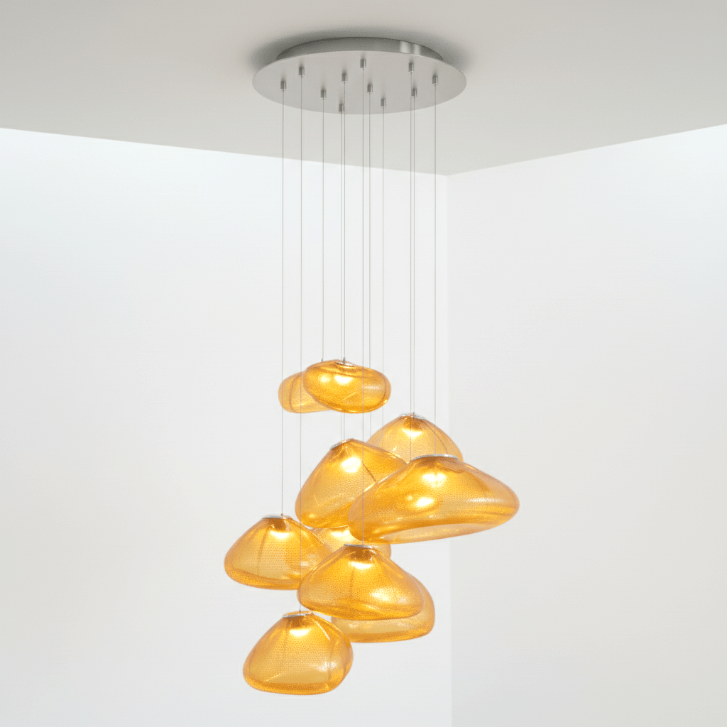 Neroera Sculptural Pendant Light
