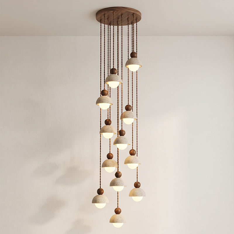 Serolen Travetine Pendant Light