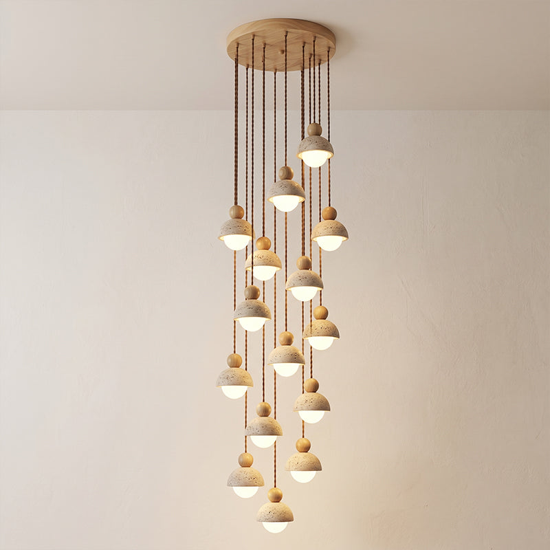 Serolen Travetine Pendant Light