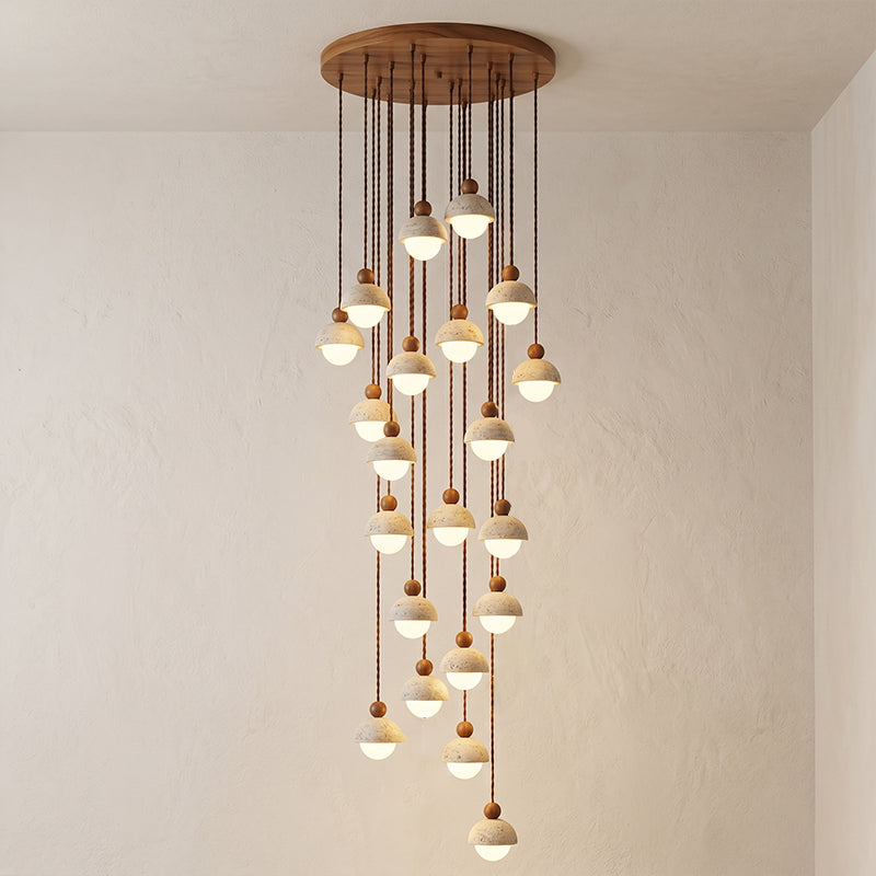 Serolen Travetine Pendant Light