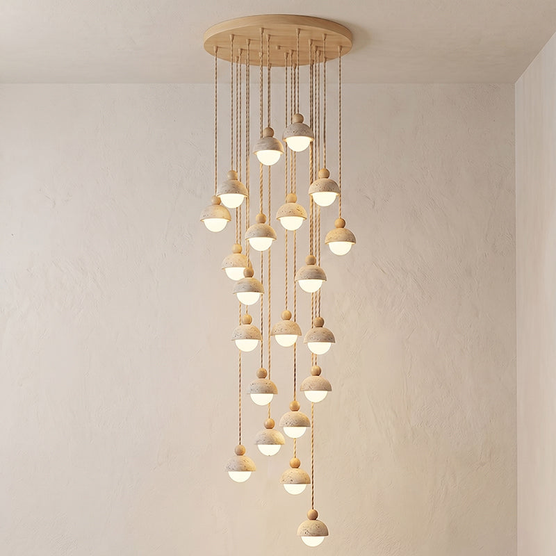 Serolen Travetine Pendant Light