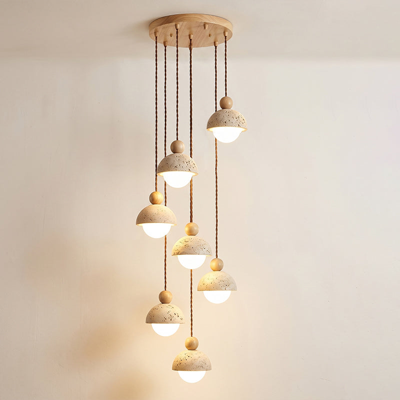 Serolen Travetine Pendant Light