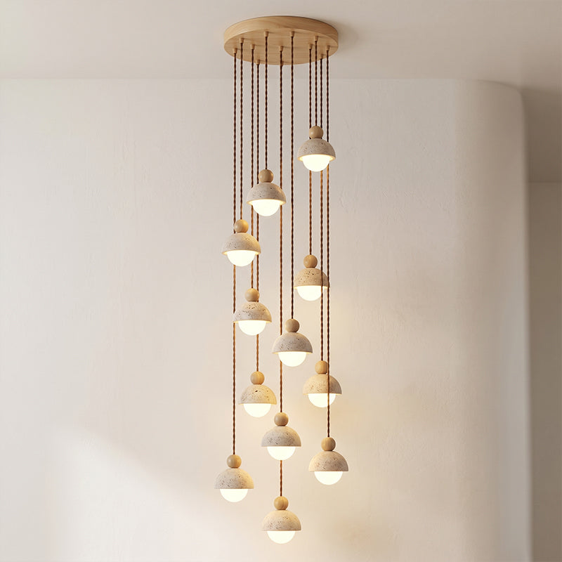 Serolen Travetine Pendant Light