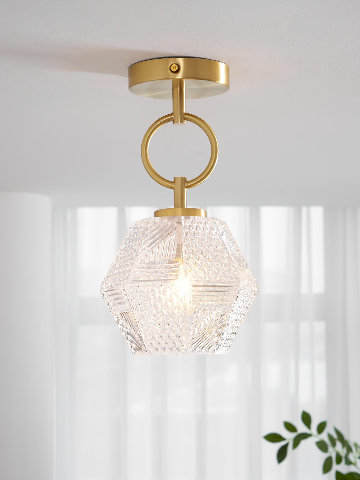 Venoral Art Deco Ceiling Light