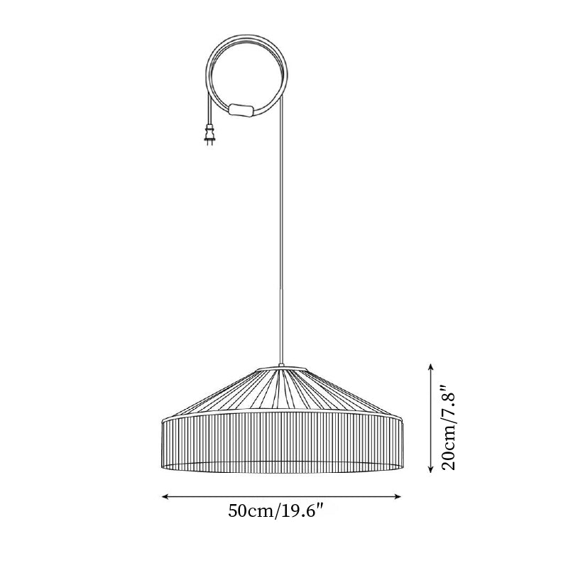 Meler Plug In Pendant Light