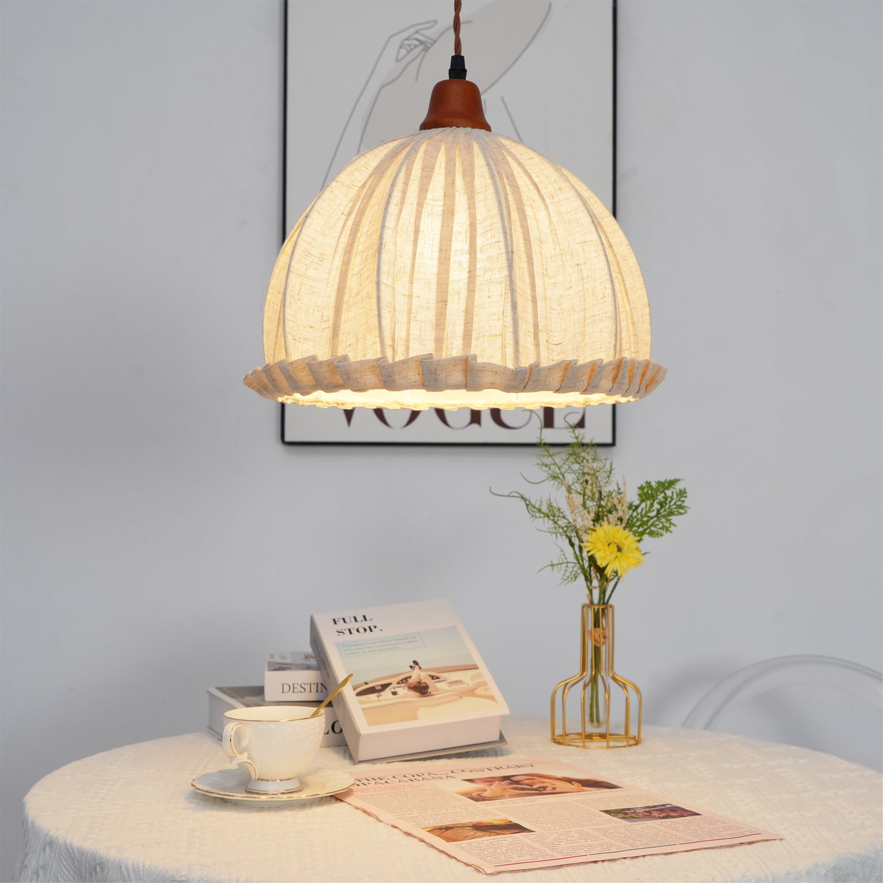 Elkan Pumpkin Pendant Light