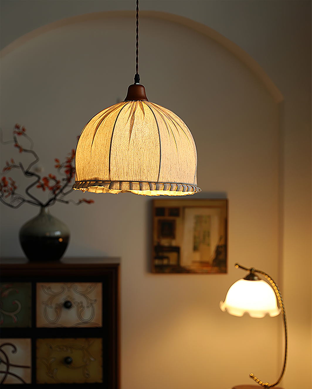 Elkan Pumpkin Pendant Light