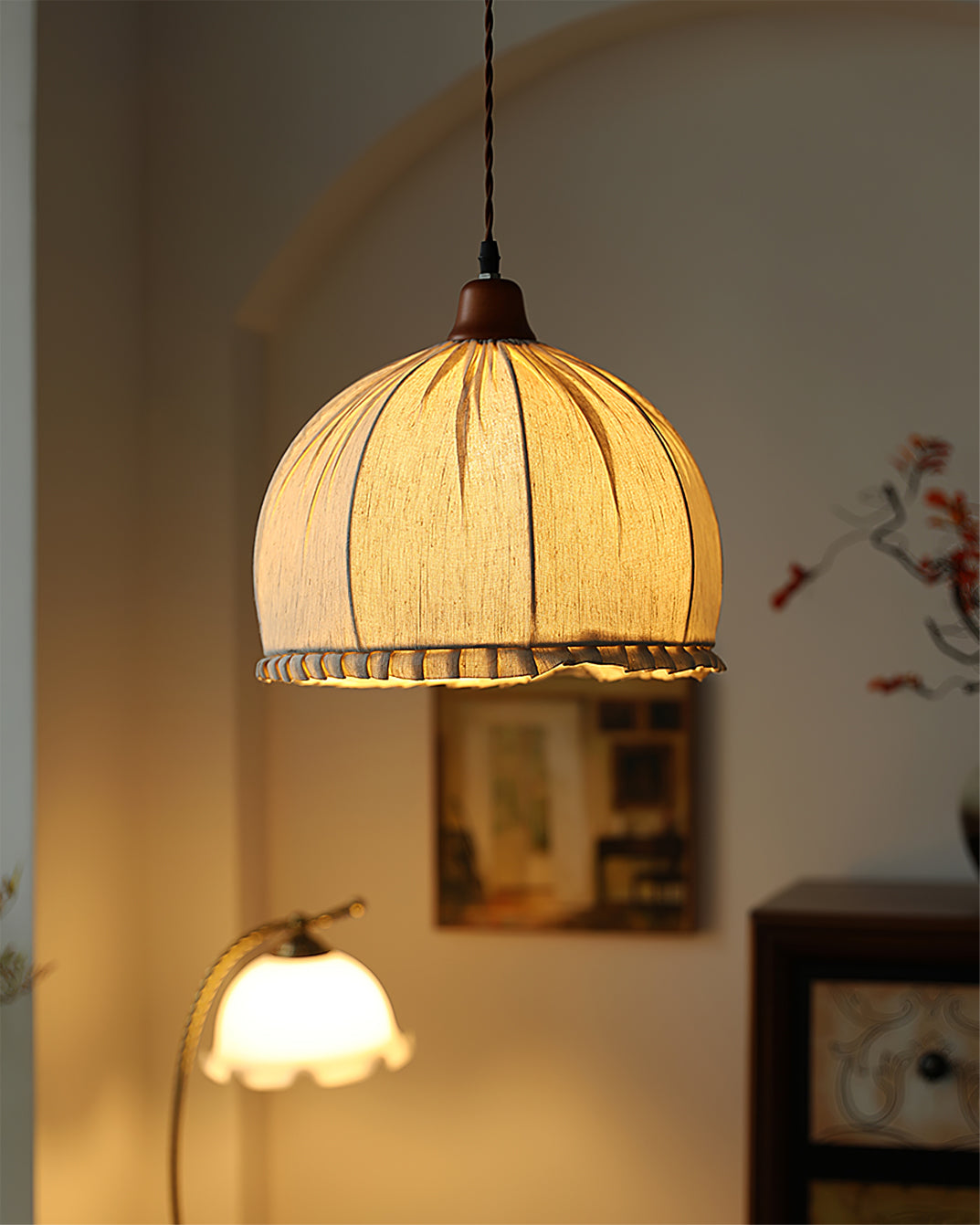 Elkan Pumpkin Pendant Light