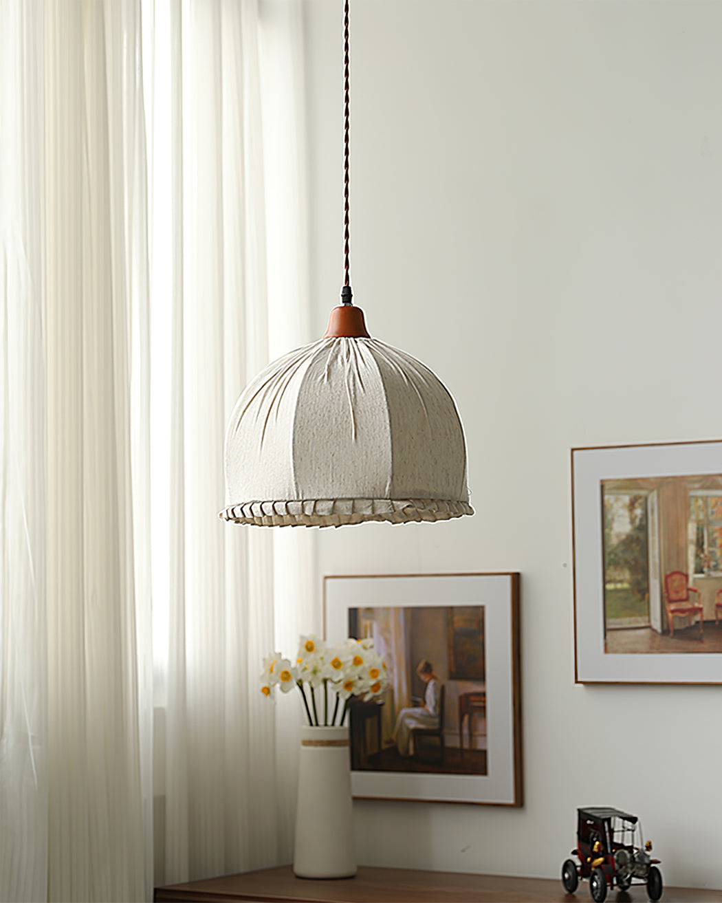 Elkan Pumpkin Pendant Light