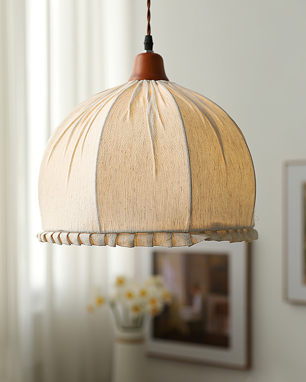 Elkan Pumpkin Pendant Light