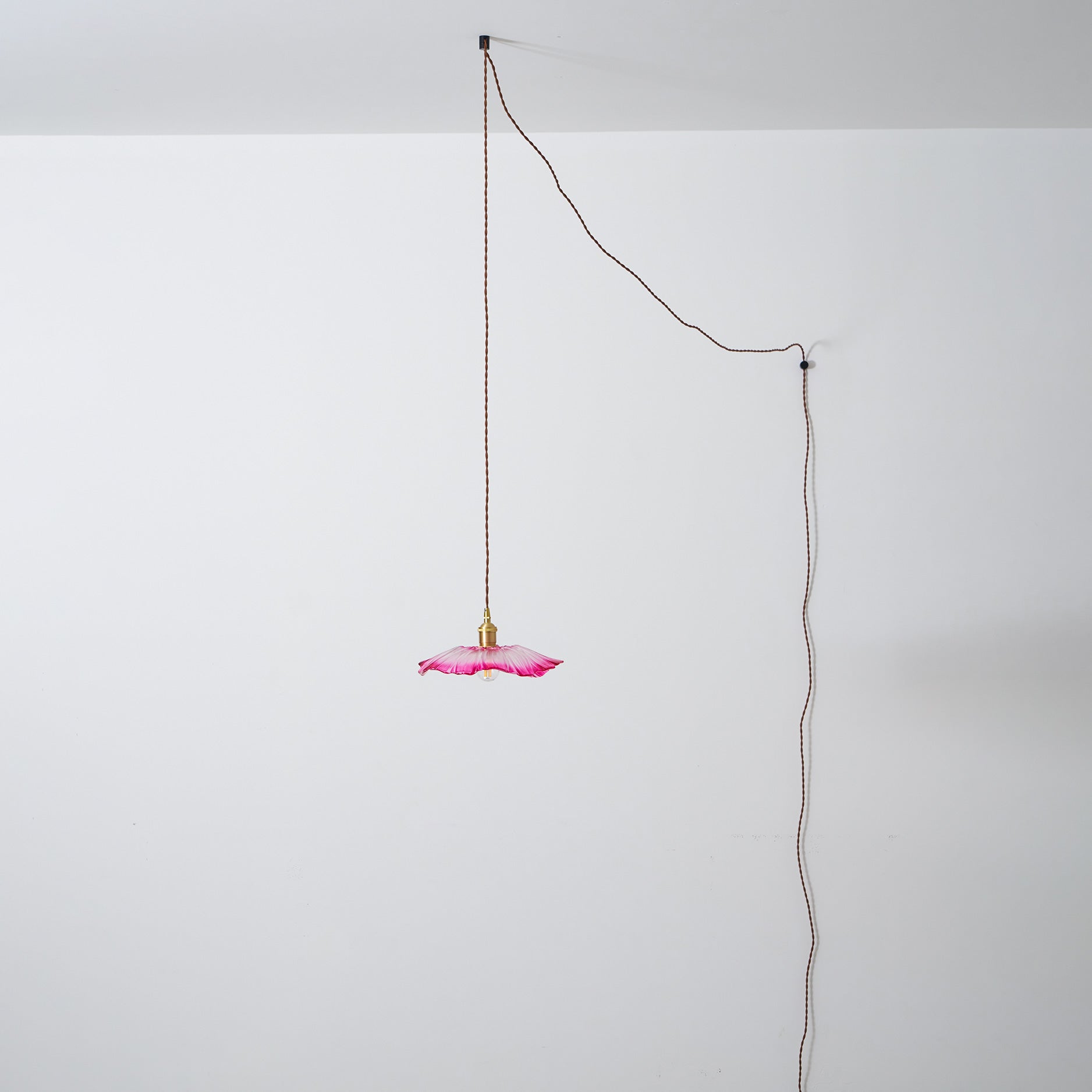 Rodenford Flower Plug In Pendant Light