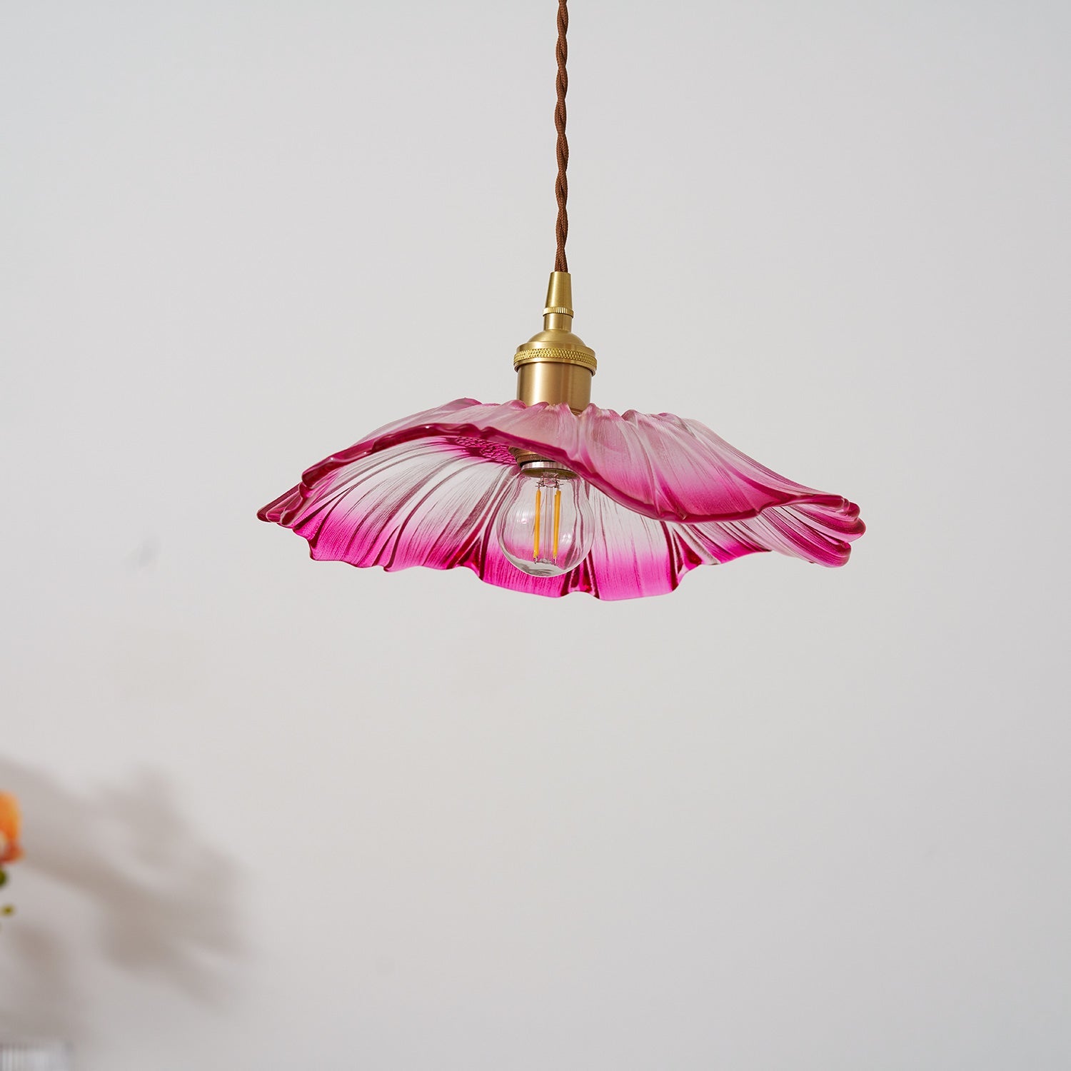Rodenford Flower Plug In Pendant Light