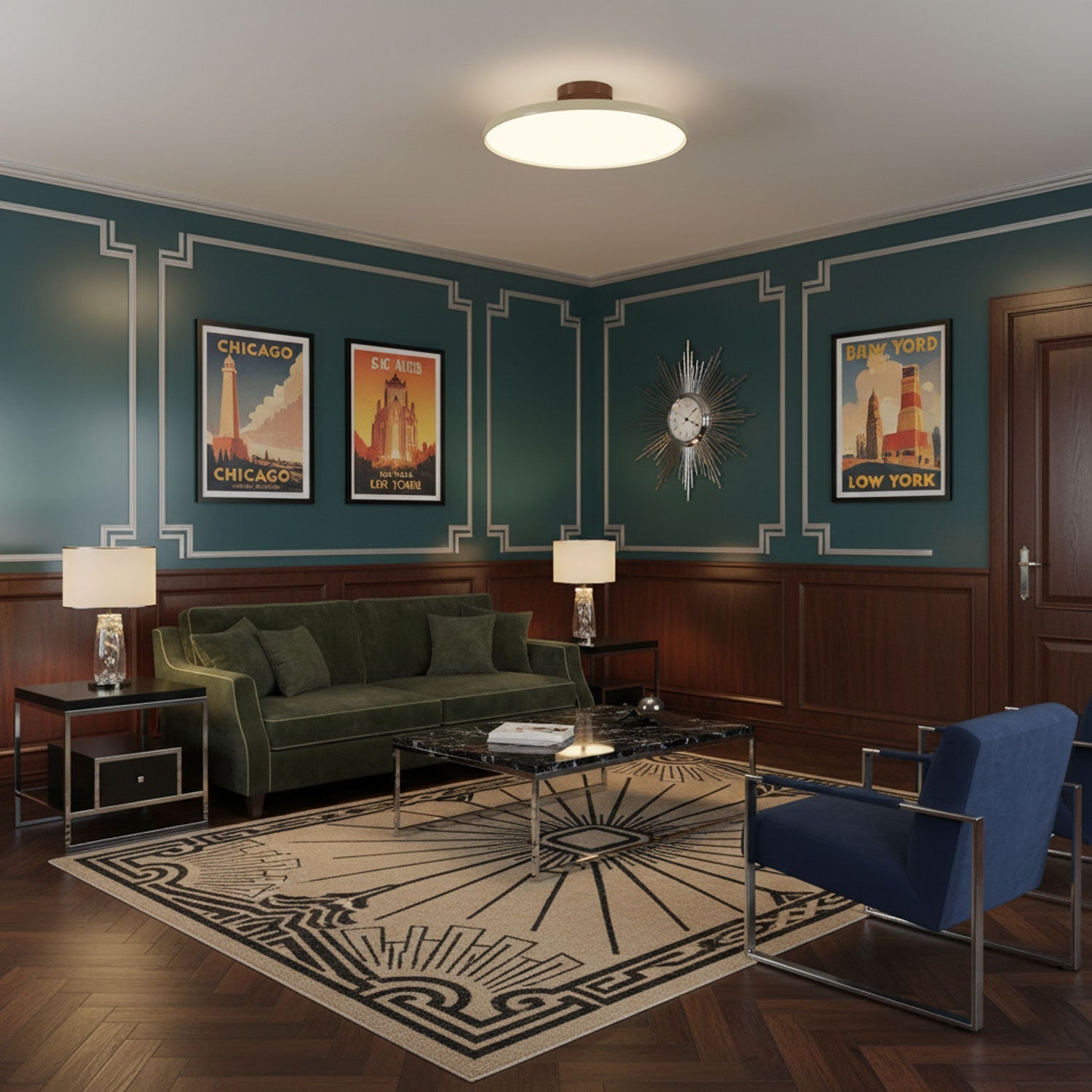 Rioas Adjustable Ceiling Light
