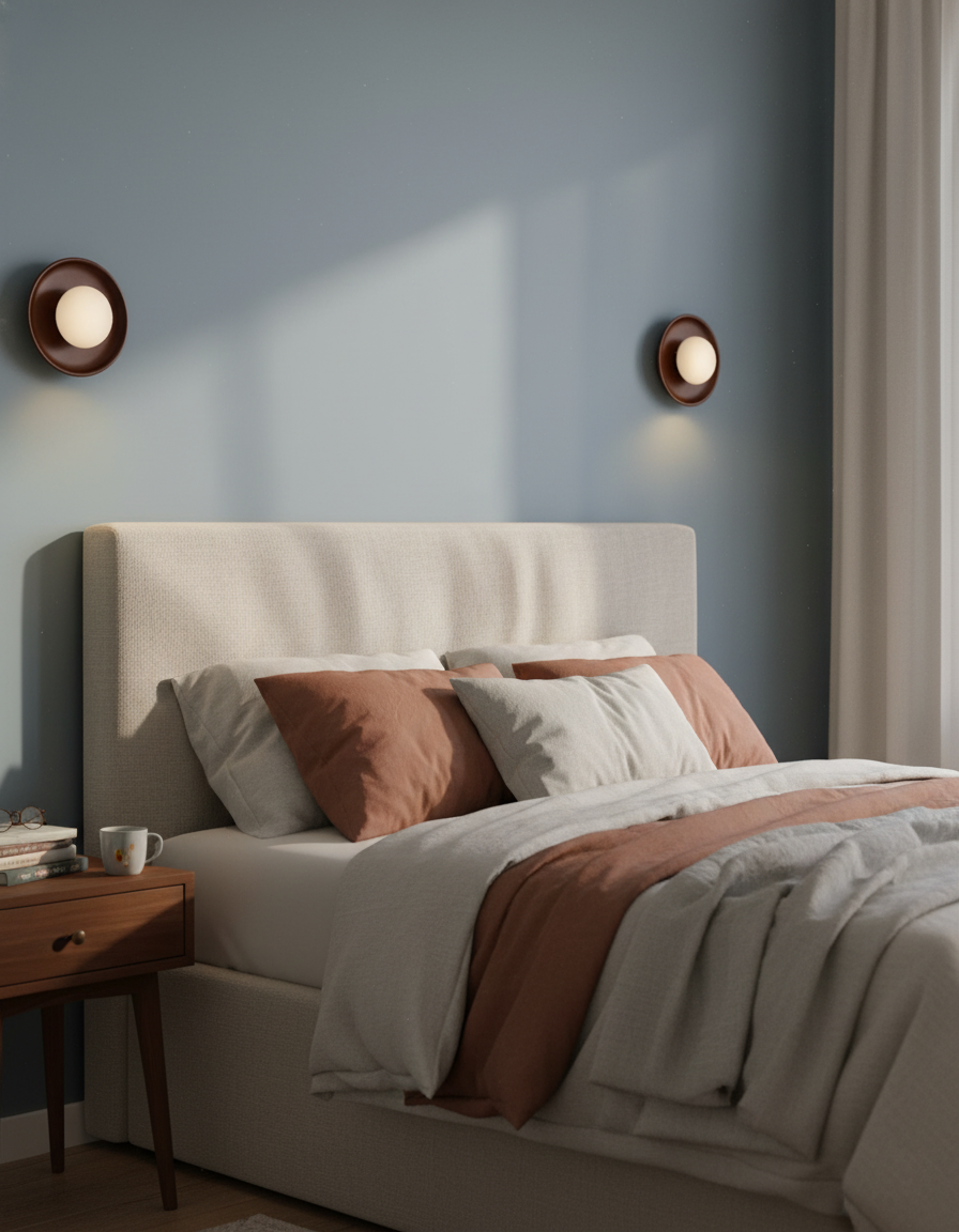 Lexaywell Outdoor Round Wall Light