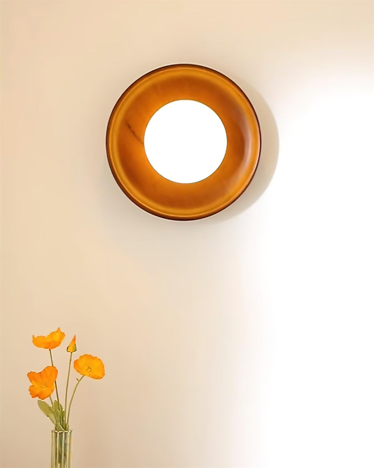 Lexaywell Outdoor Round Wall Light