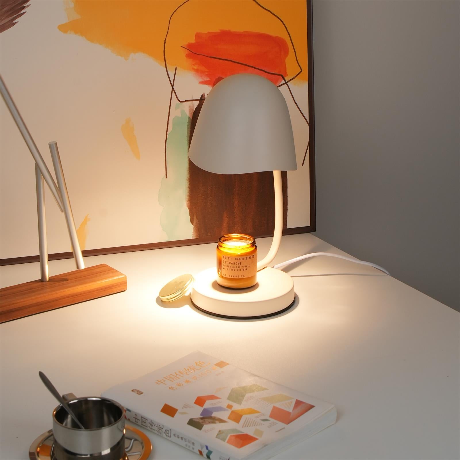 Fenniay Candle Warmer Table Lamp