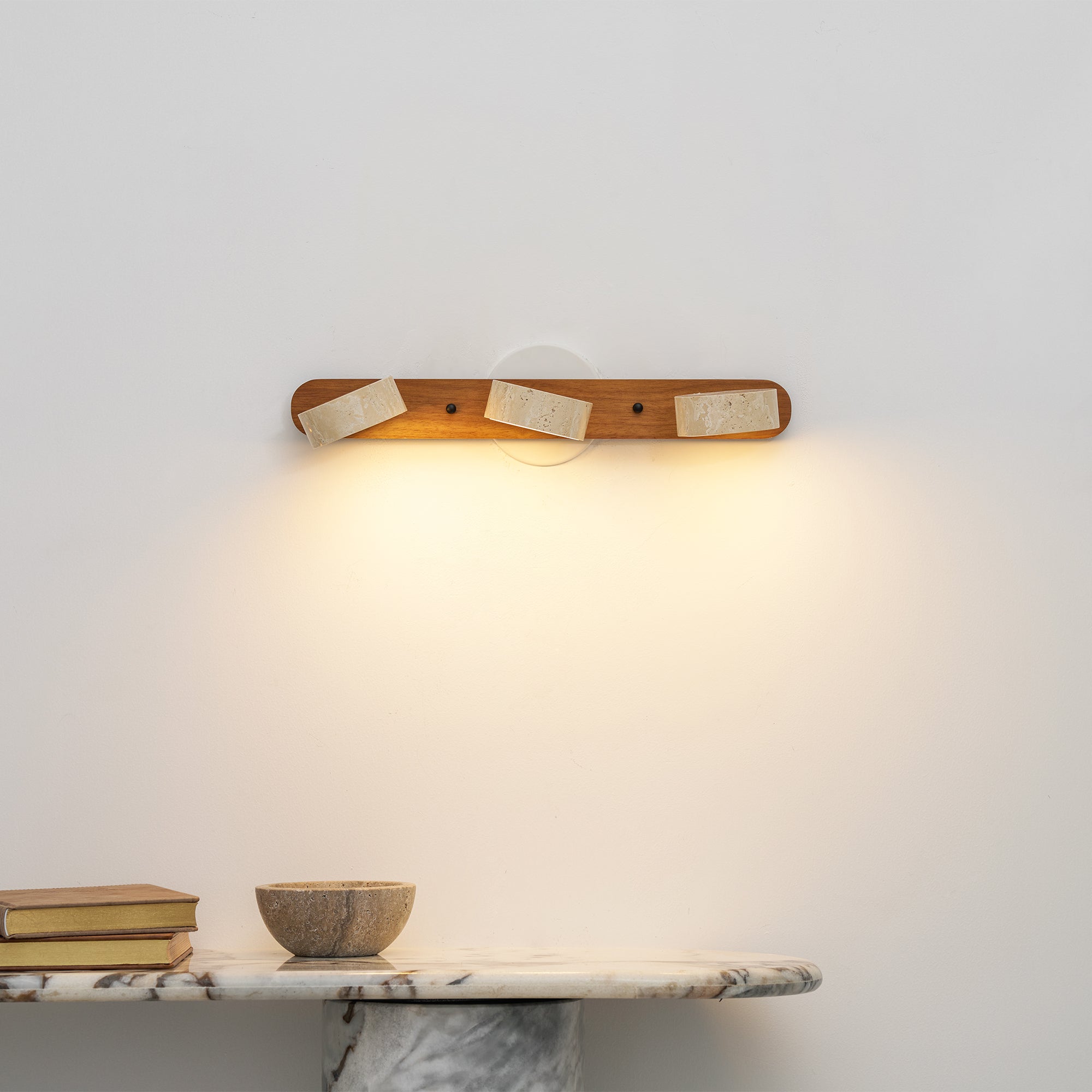 Valesco Travertine Wall Light