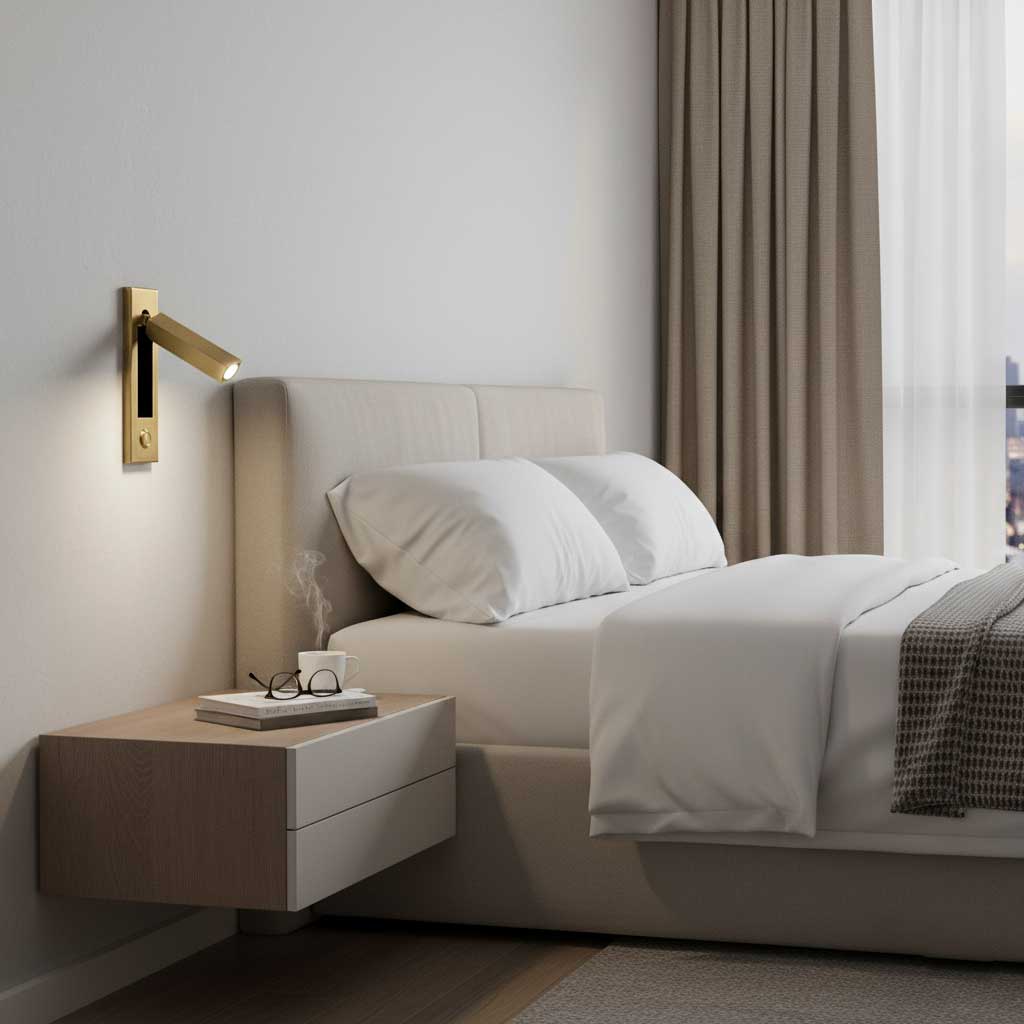 Jorson Recessed Wall Reading Lamp