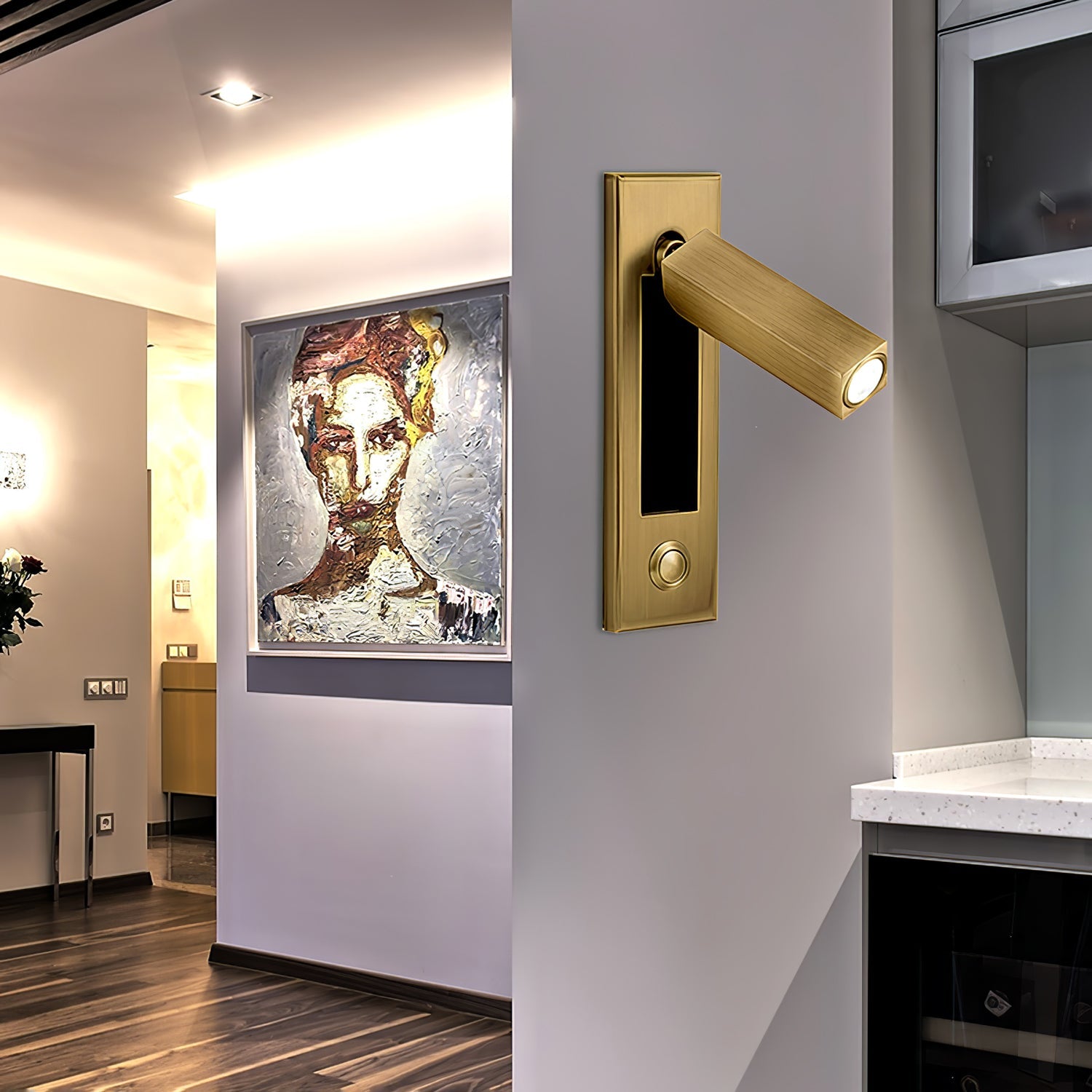 Jorson Recessed Wall Reading Lamp