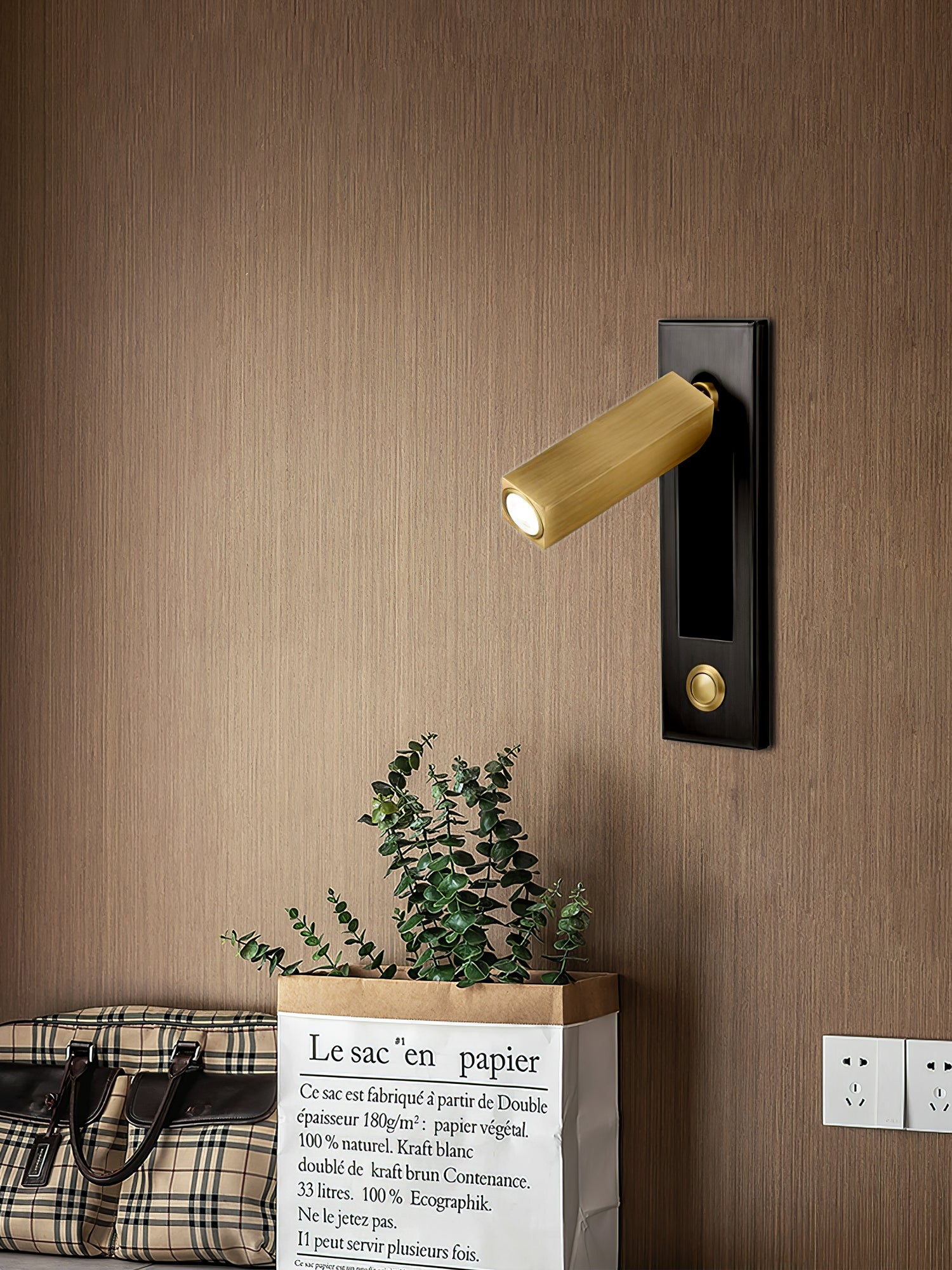 Jorson Recessed Wall Reading Lamp