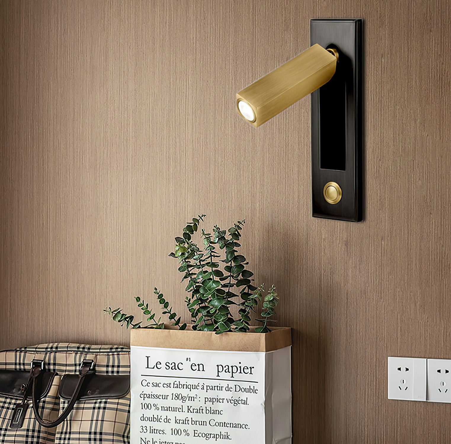 Jorson Recessed Wall Reading Lamp