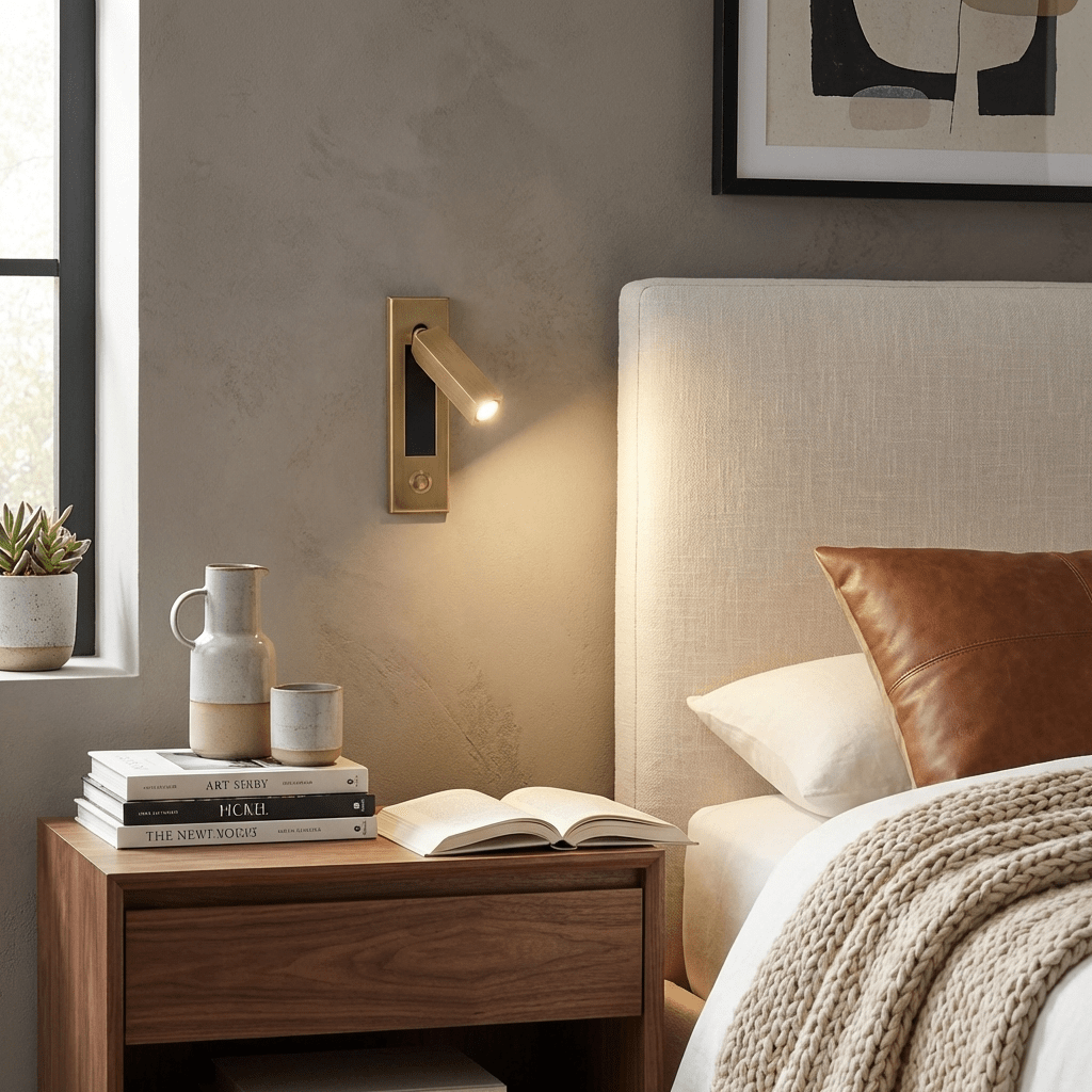Jorson Recessed Wall Reading Lamp