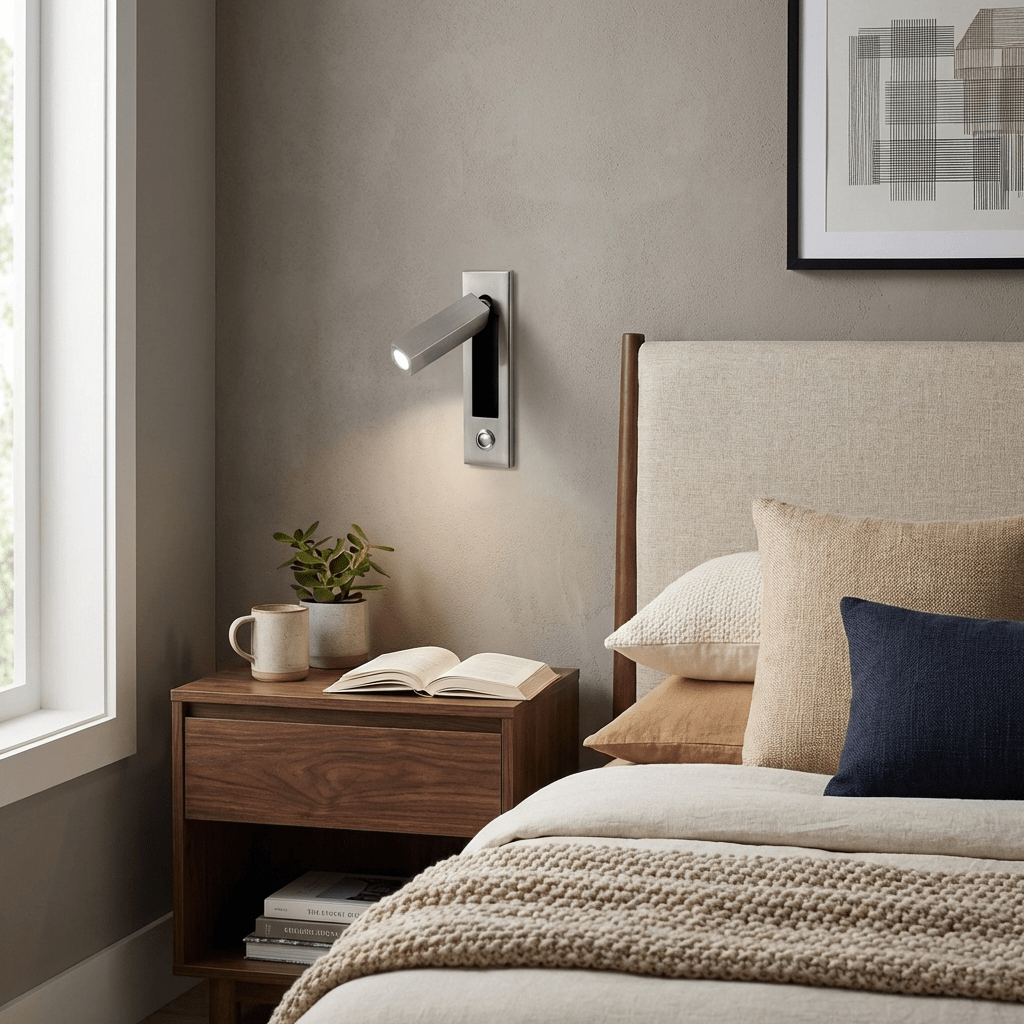 Jorson Recessed Wall Reading Lamp