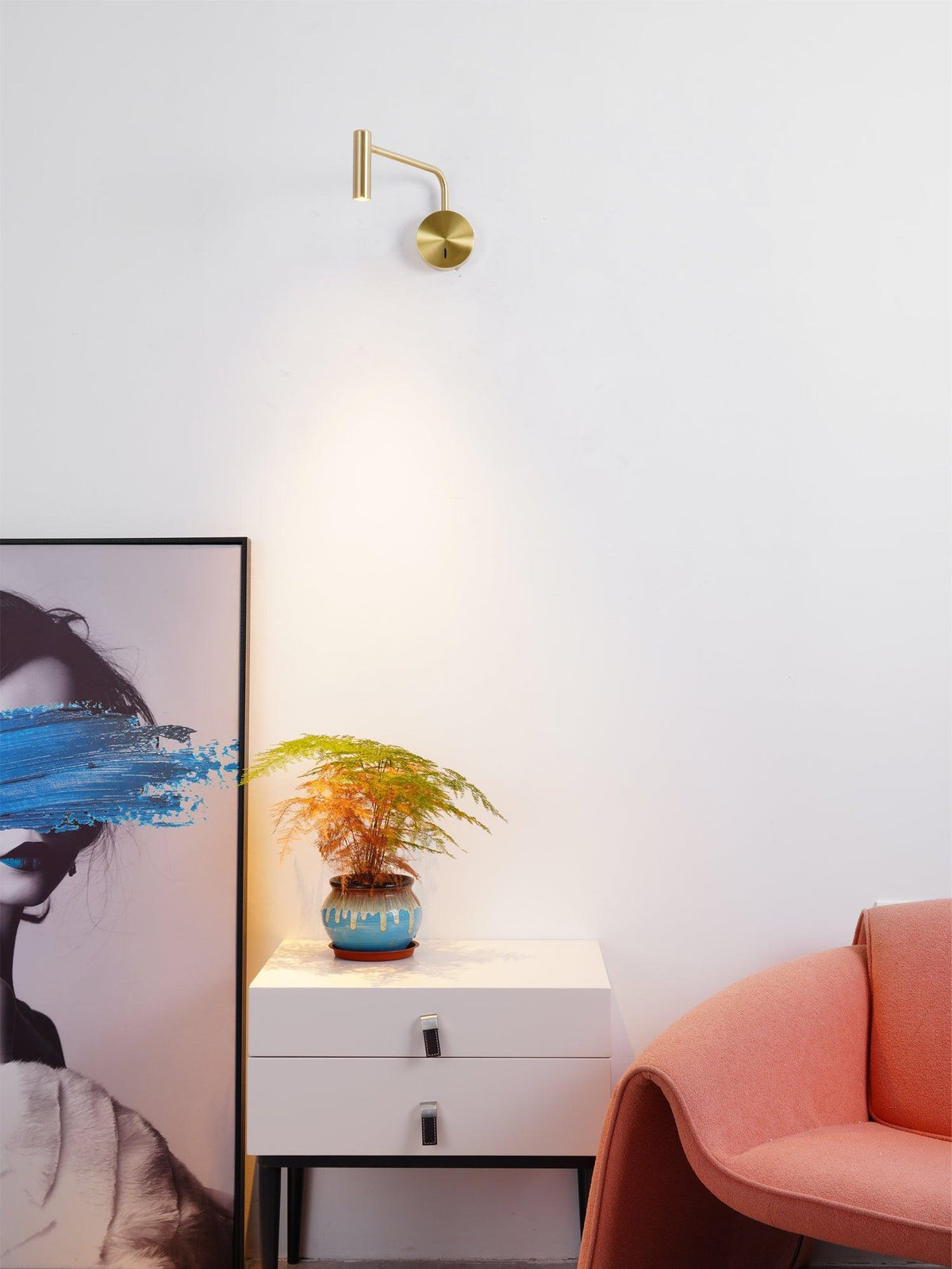 Minimalist Disc LED Wall Sconce – detail 17