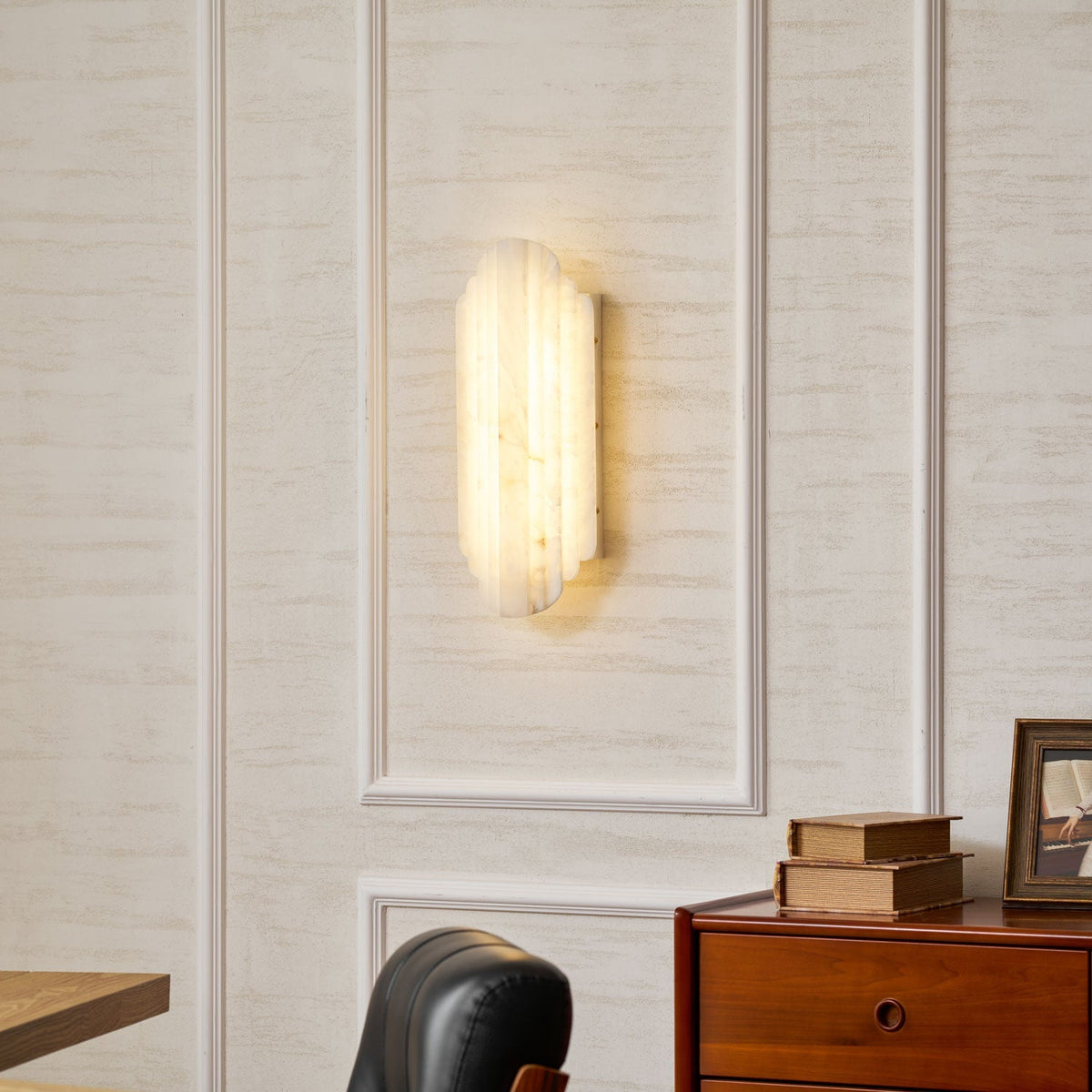 Estelle Alabaster Wall Sconce - Vakkerlight