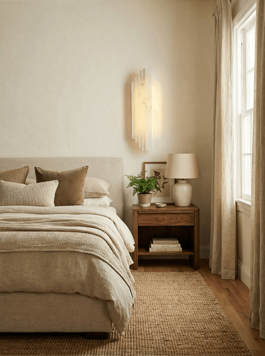 Estelle Alabaster Wall Sconce – detail 4
