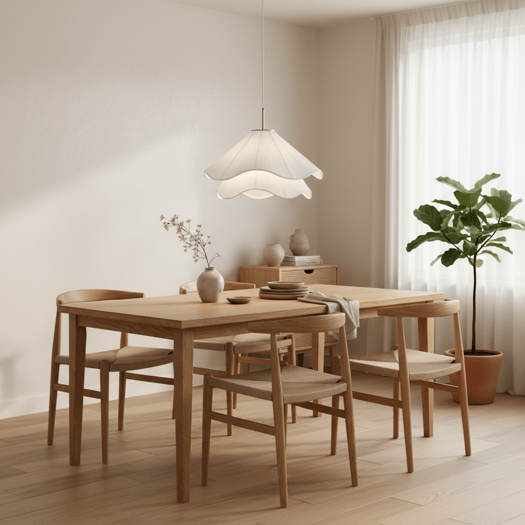 Koavas Pleated Pendant Light